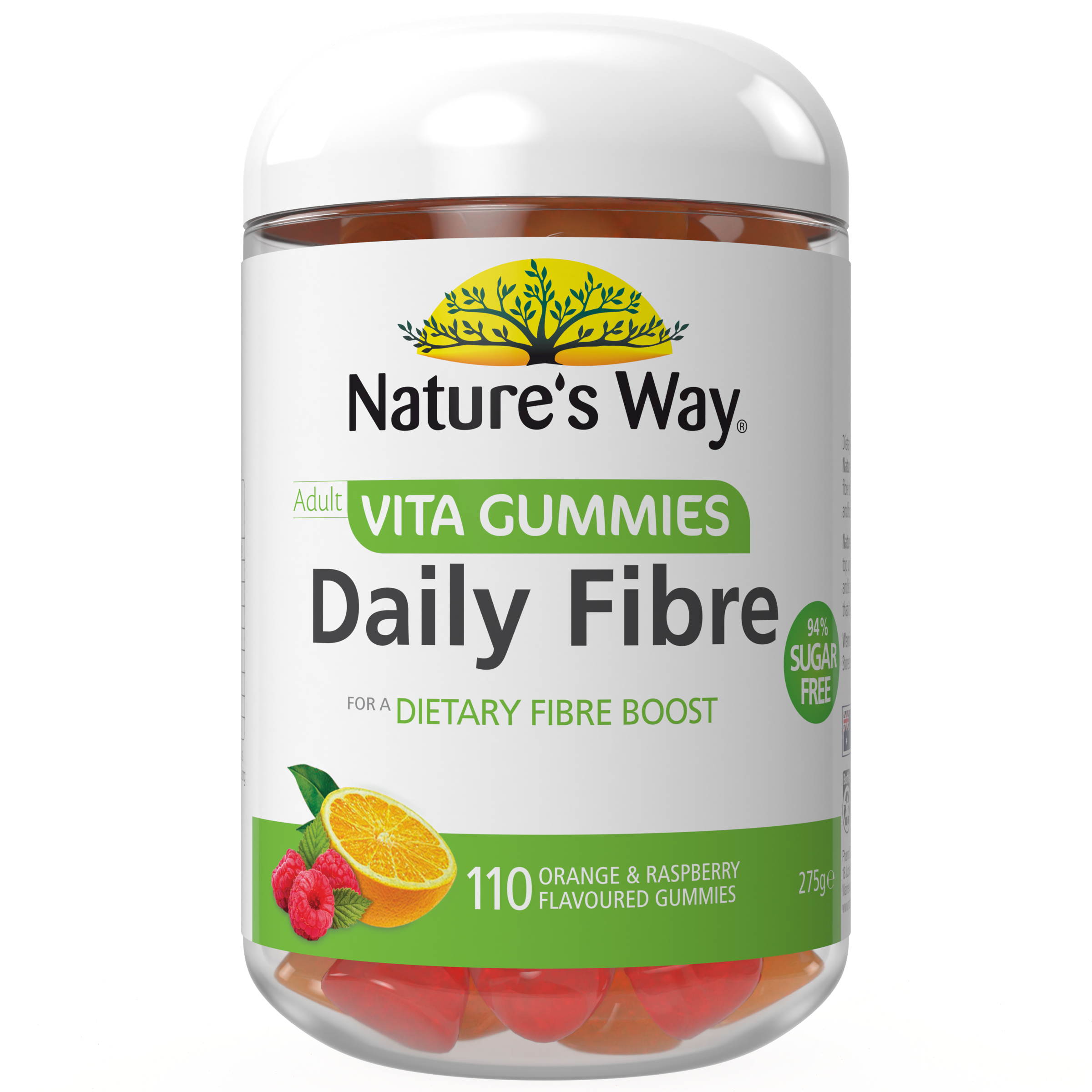 Nature's Way Adult Vita Gummies Fibre 110 pastilles - Image 1