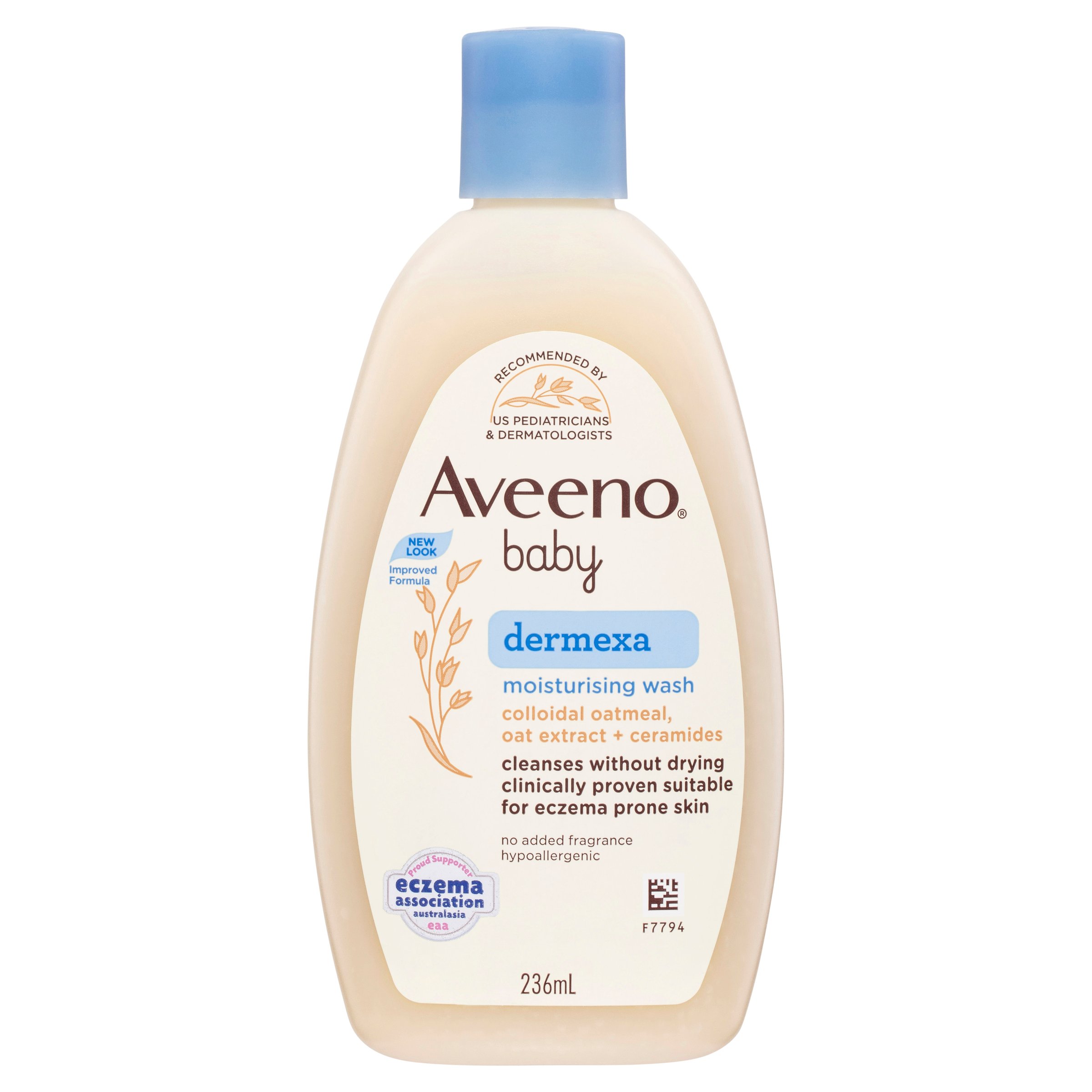Aveeno Baby Dermexa Wash 236ml - Image 1