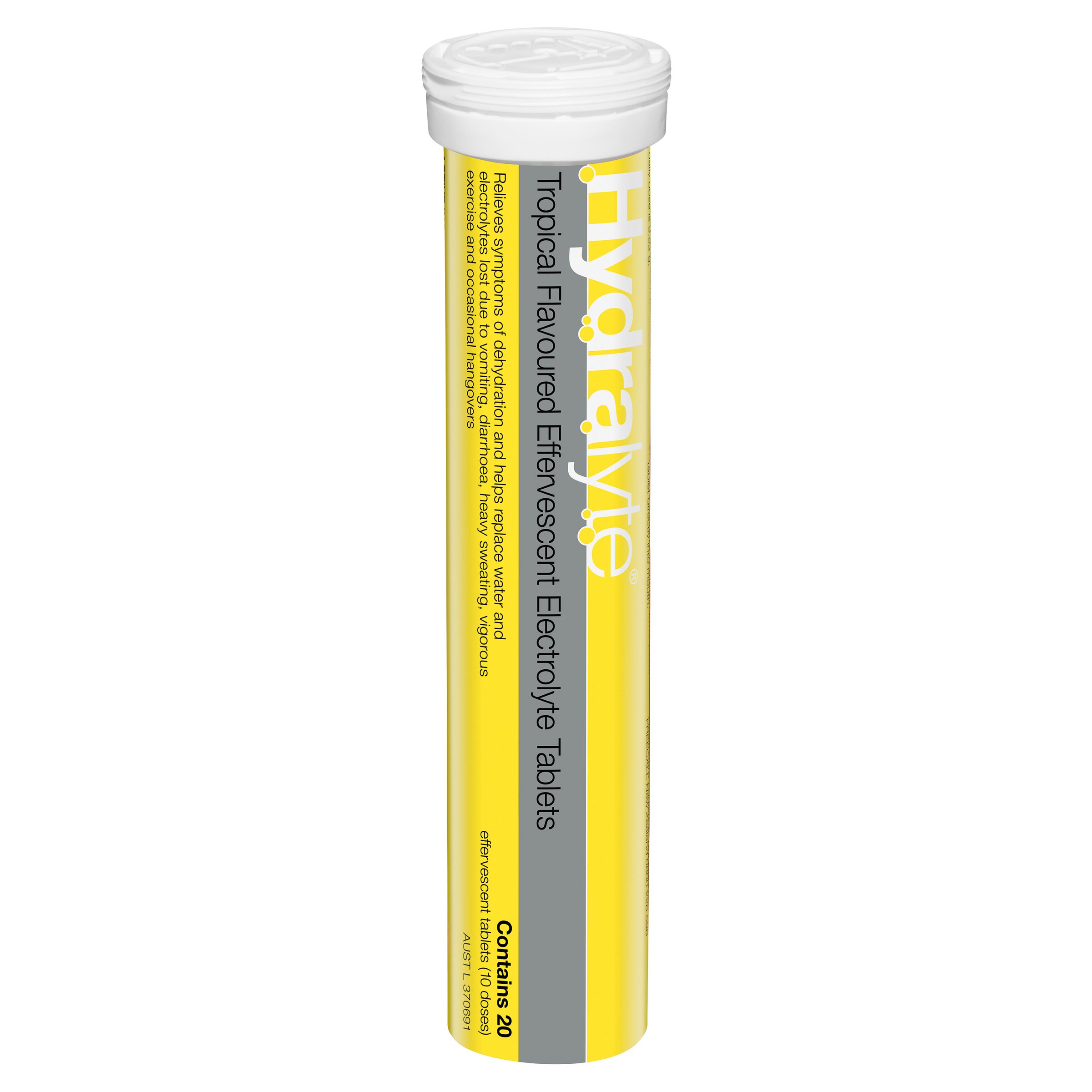 Hydralyte Effervescent Tropical 20 tablets - Image 8