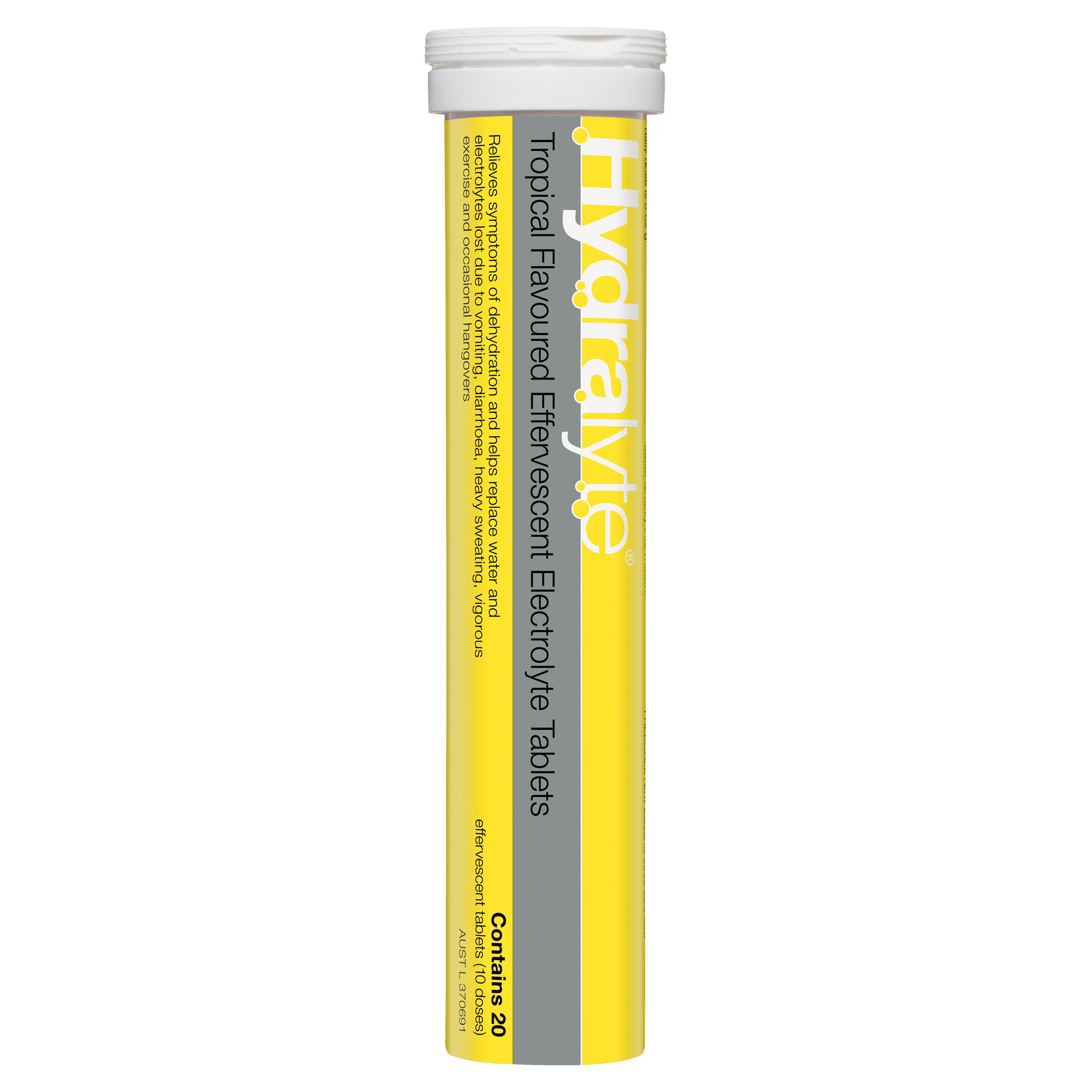 Hydralyte Effervescent Tropical 20 tablets - Image 10