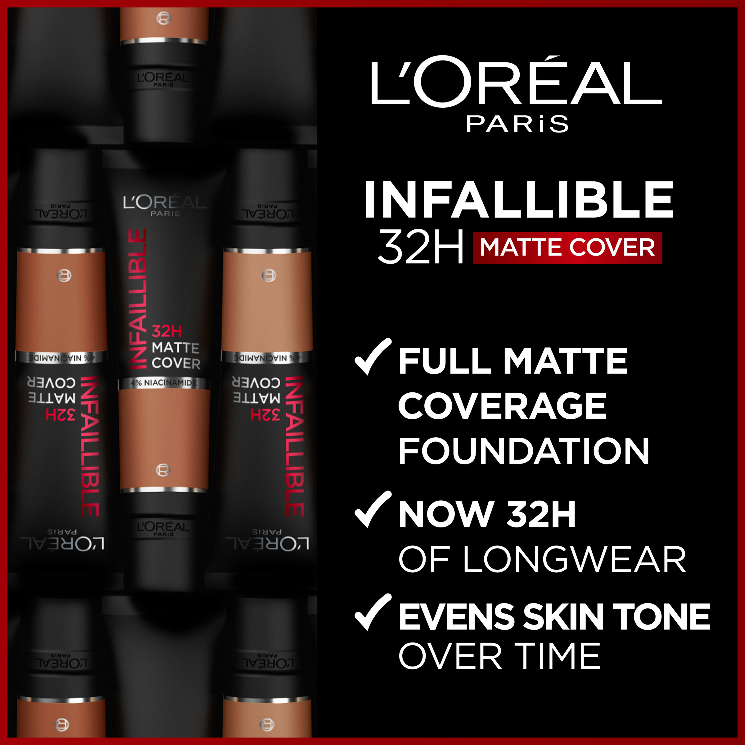 L'Oreal Paris Infallible Matte Cover Foundation 175 Sand 1 each - Image 4