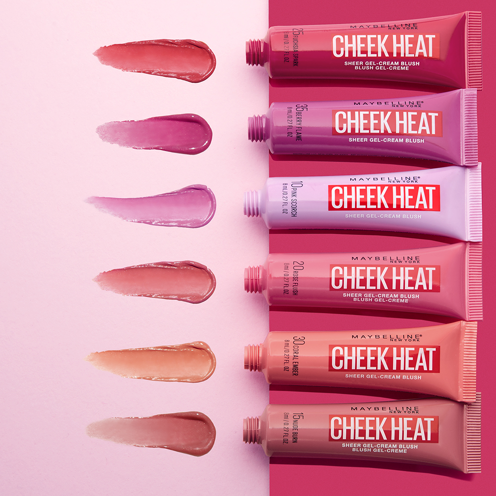 Maybelline Cheek Heat Blush Rose Flush 1 each - Image 3