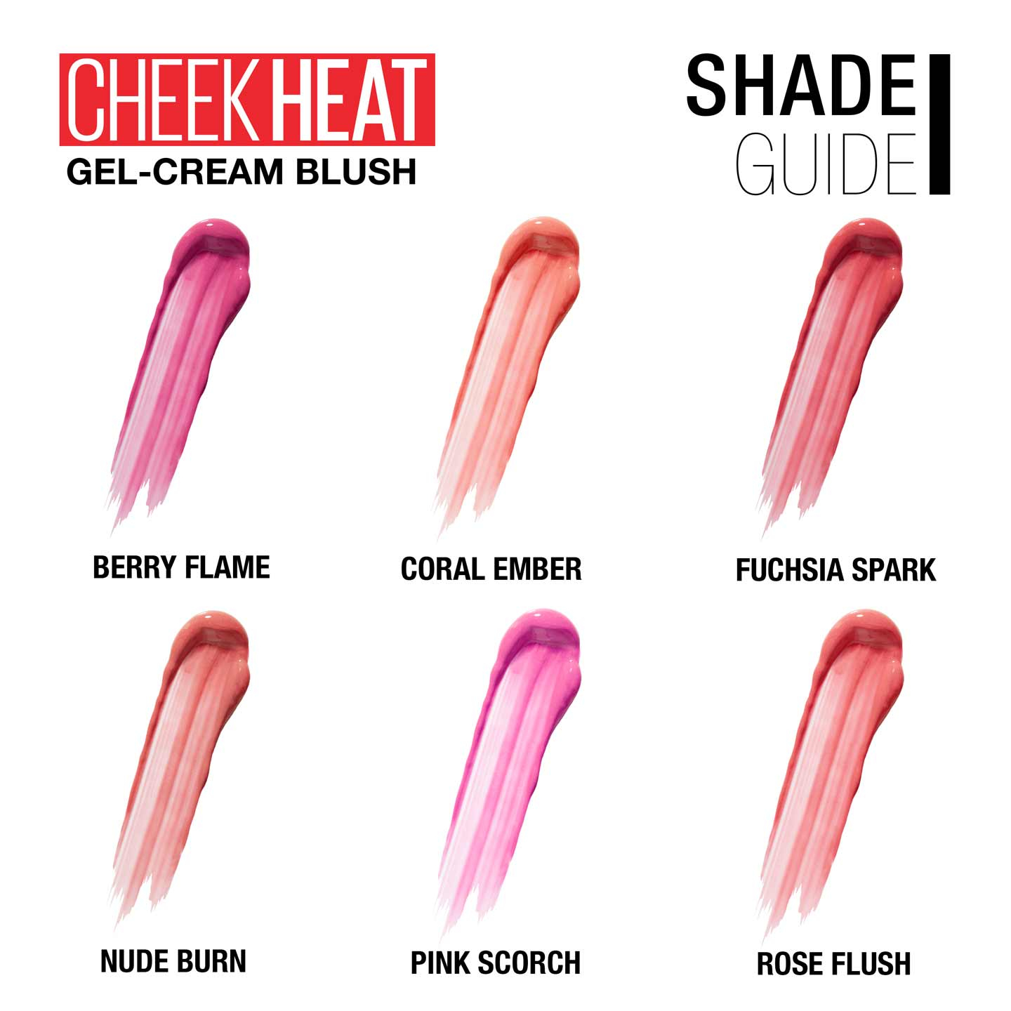 Maybelline Cheek Heat Blush Fuchsia Spark 1 each - Image 2