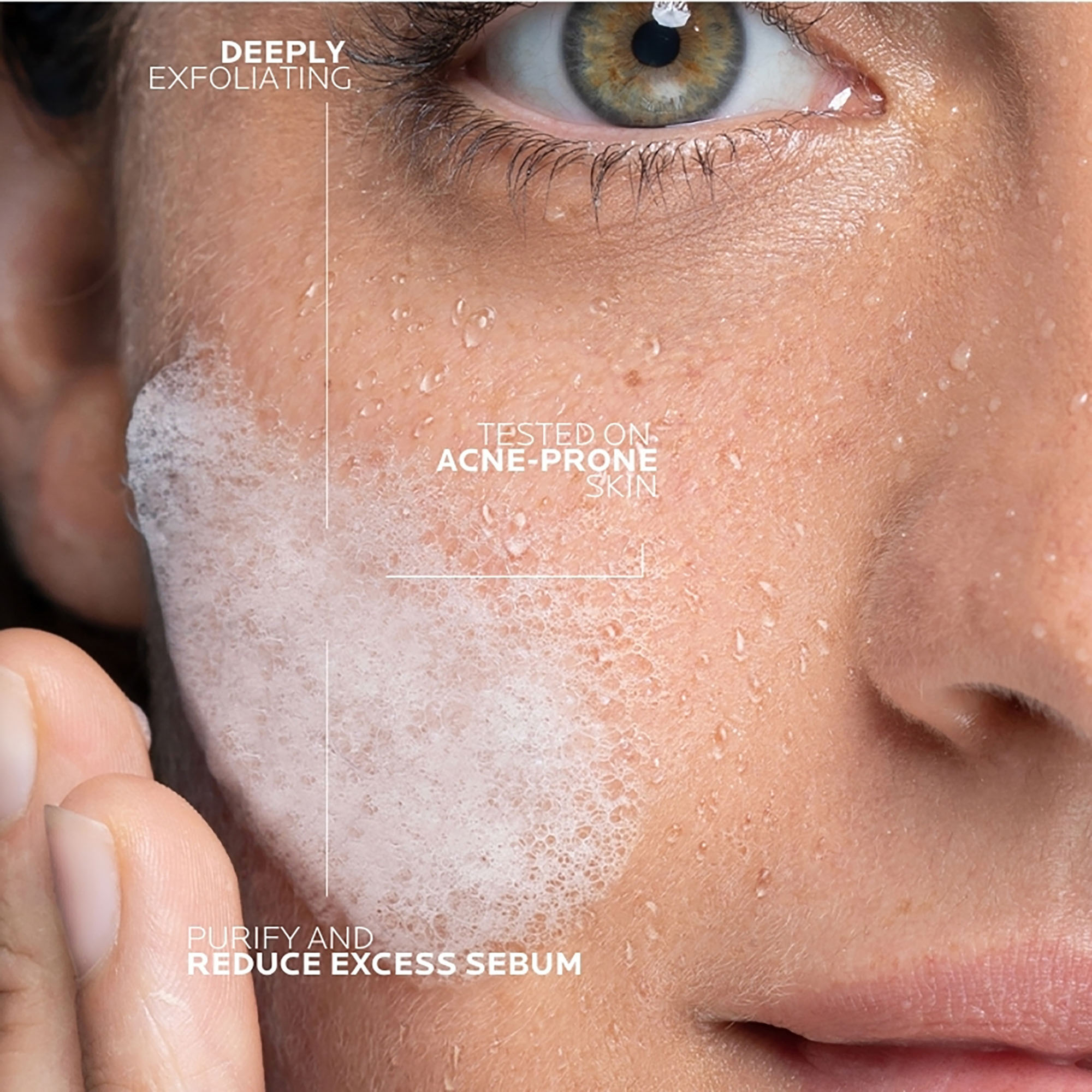 La Roche-Posay Effaclar Micro Peeling Gel Cleanser 200ml - Image 3