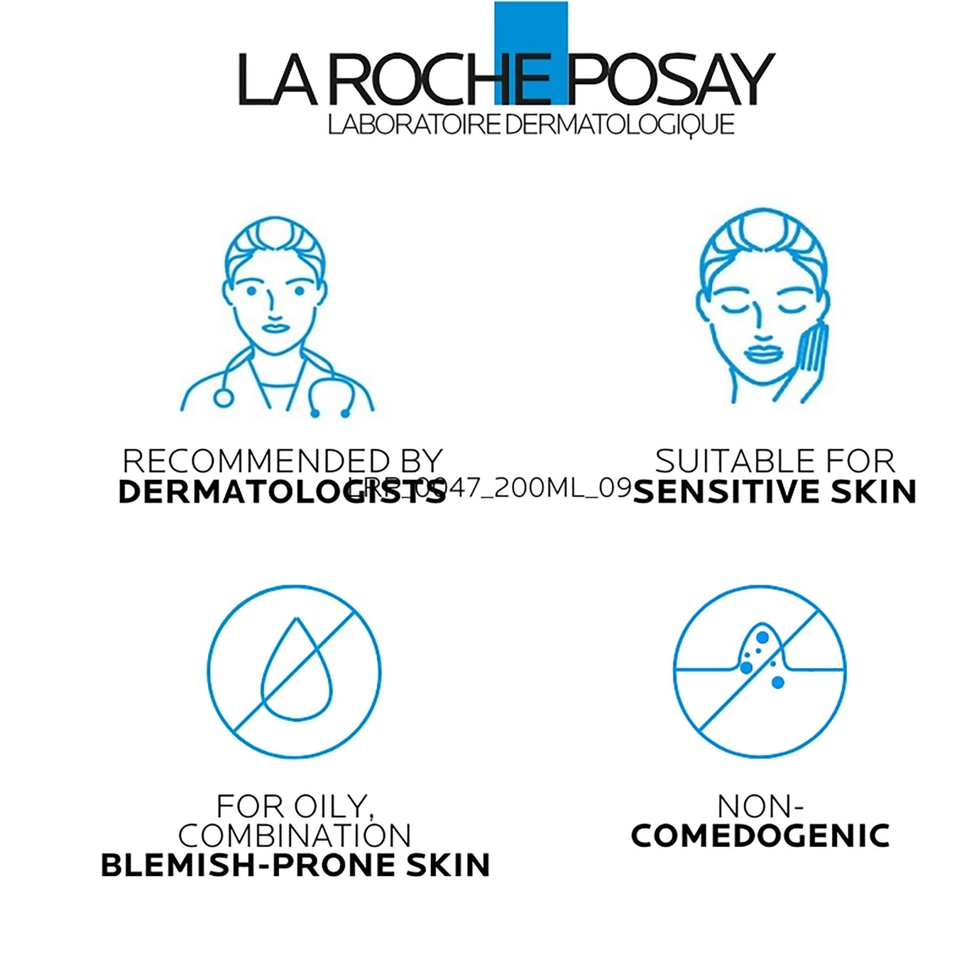 La Roche-Posay Effaclar Micro Peeling Gel Cleanser 200ml - Image 7