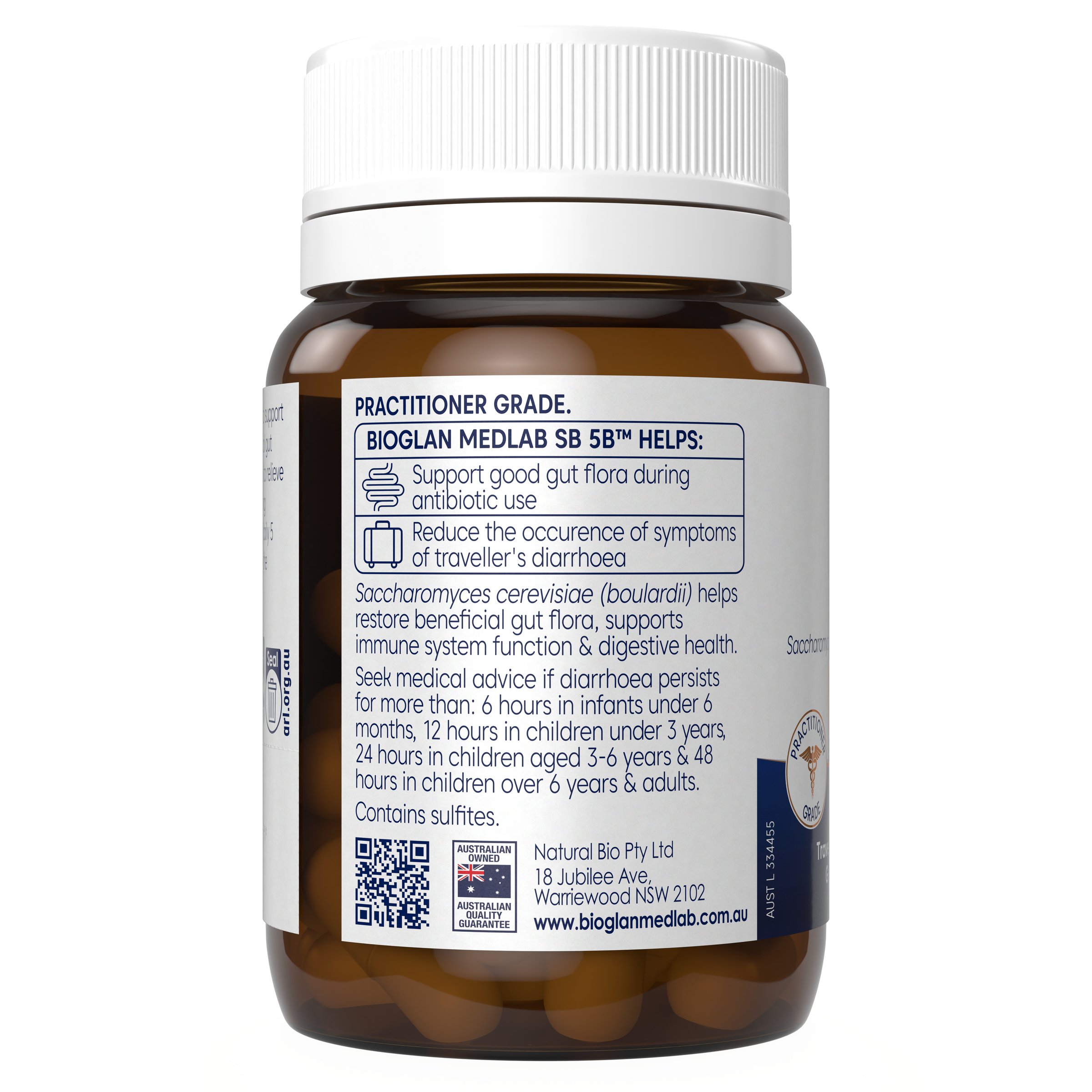 Bioglan Medlab SB 5B - 30 capsules - Image 2