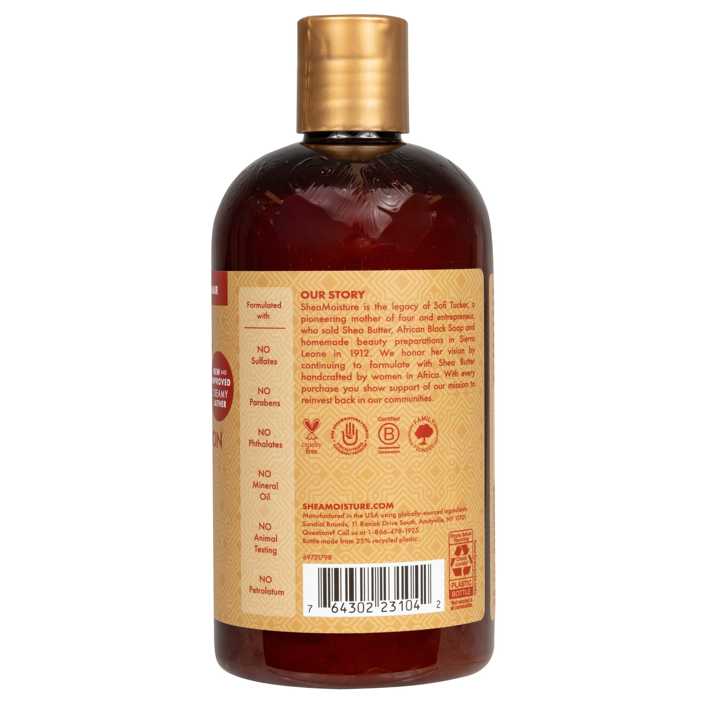 SheaMoisture Manuka Honey & Marfura Oil Intensive Hydration Shampoo 384ml - Image 2