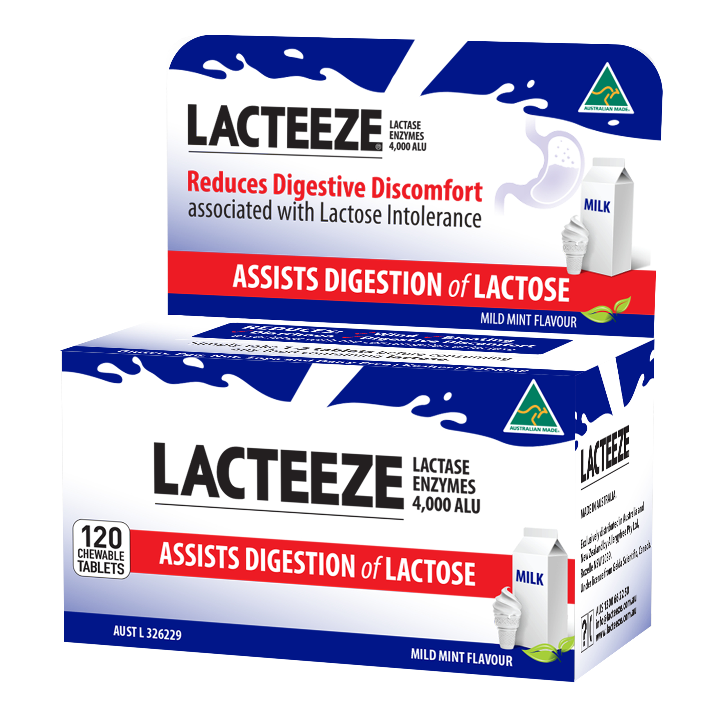 Lacteeze Chewables 120 tablets - Image 3