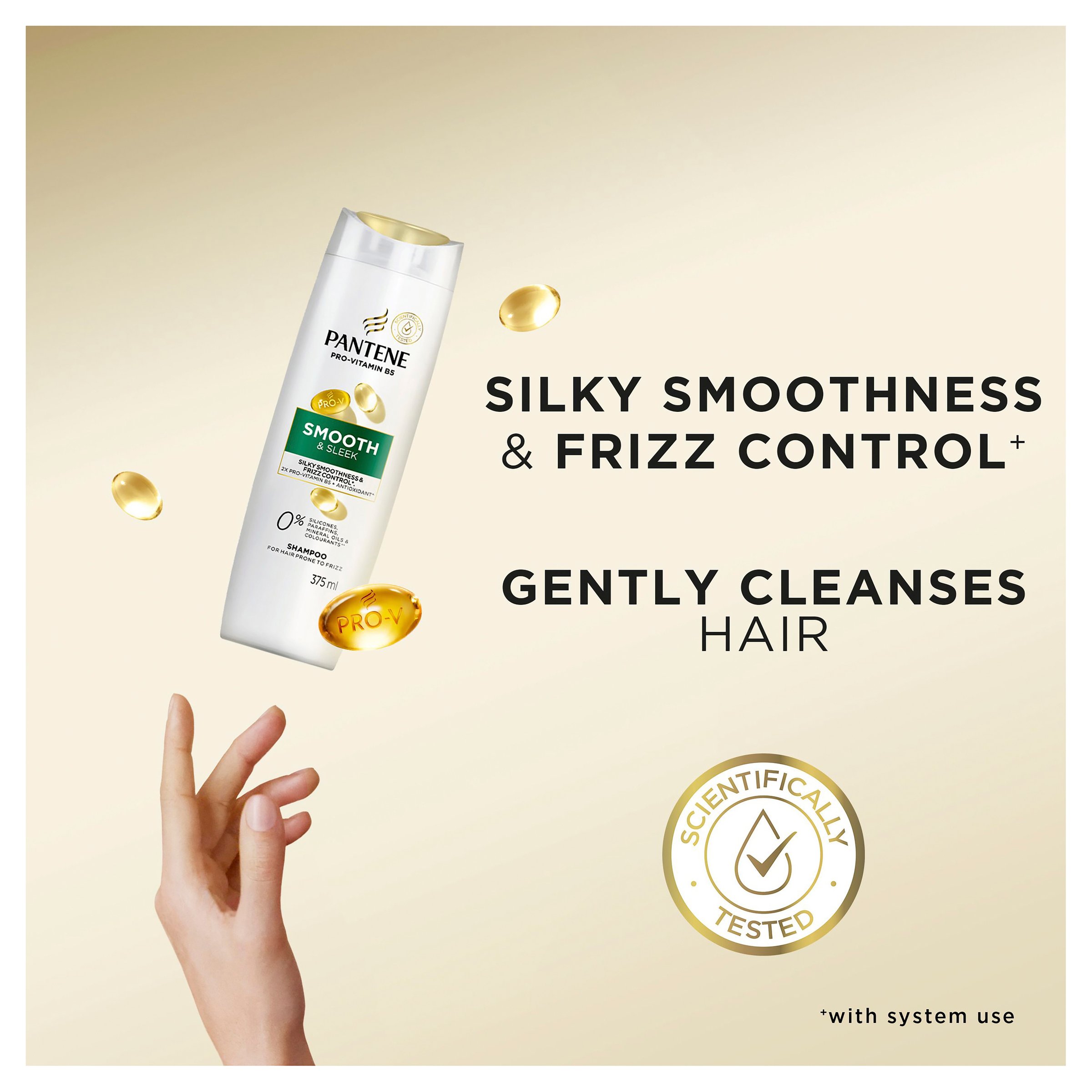 Pantene Daily Moisture Renewal Shampoo 375ml - Image 10