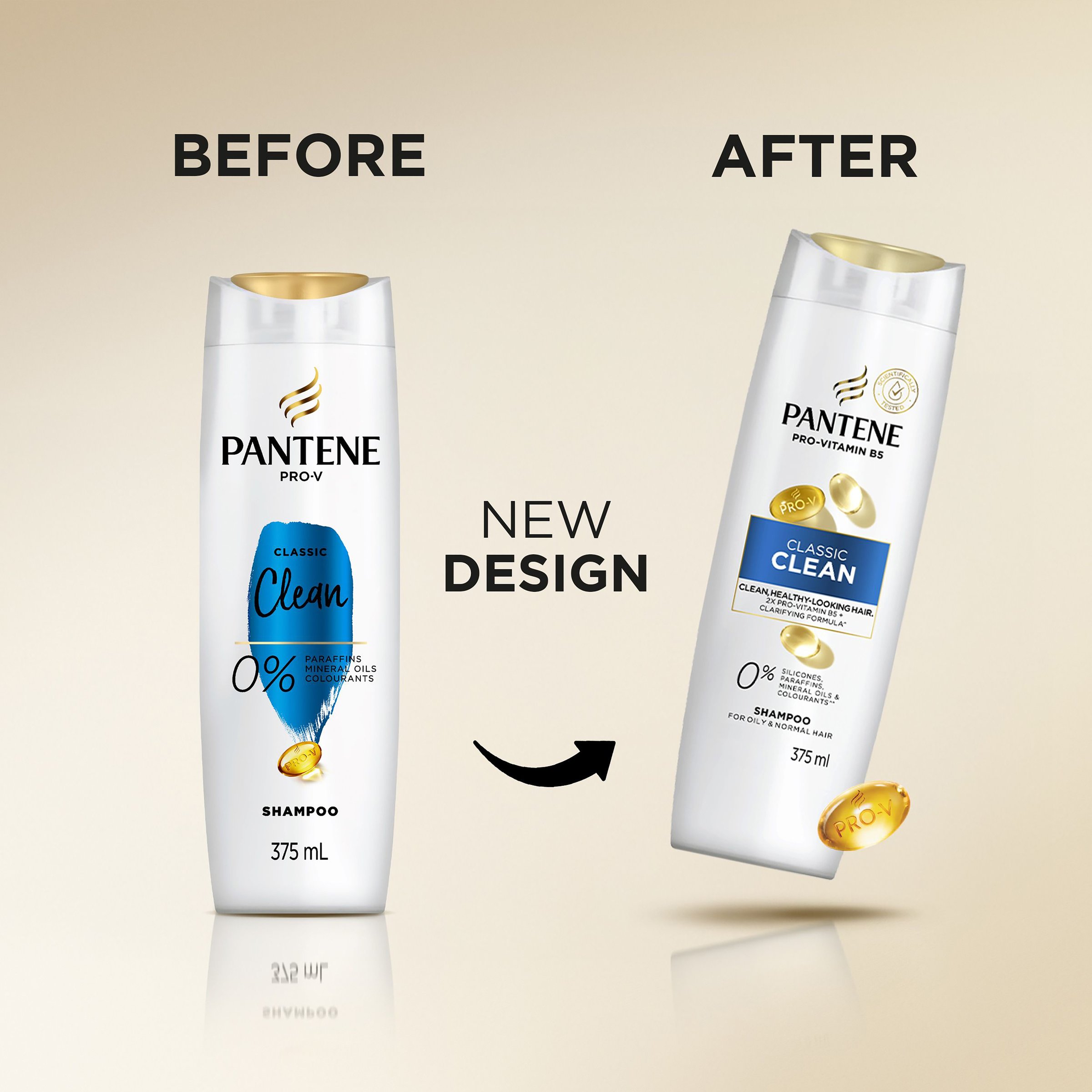 Pantene Classic Clean Shampoo 375ml - Image 7