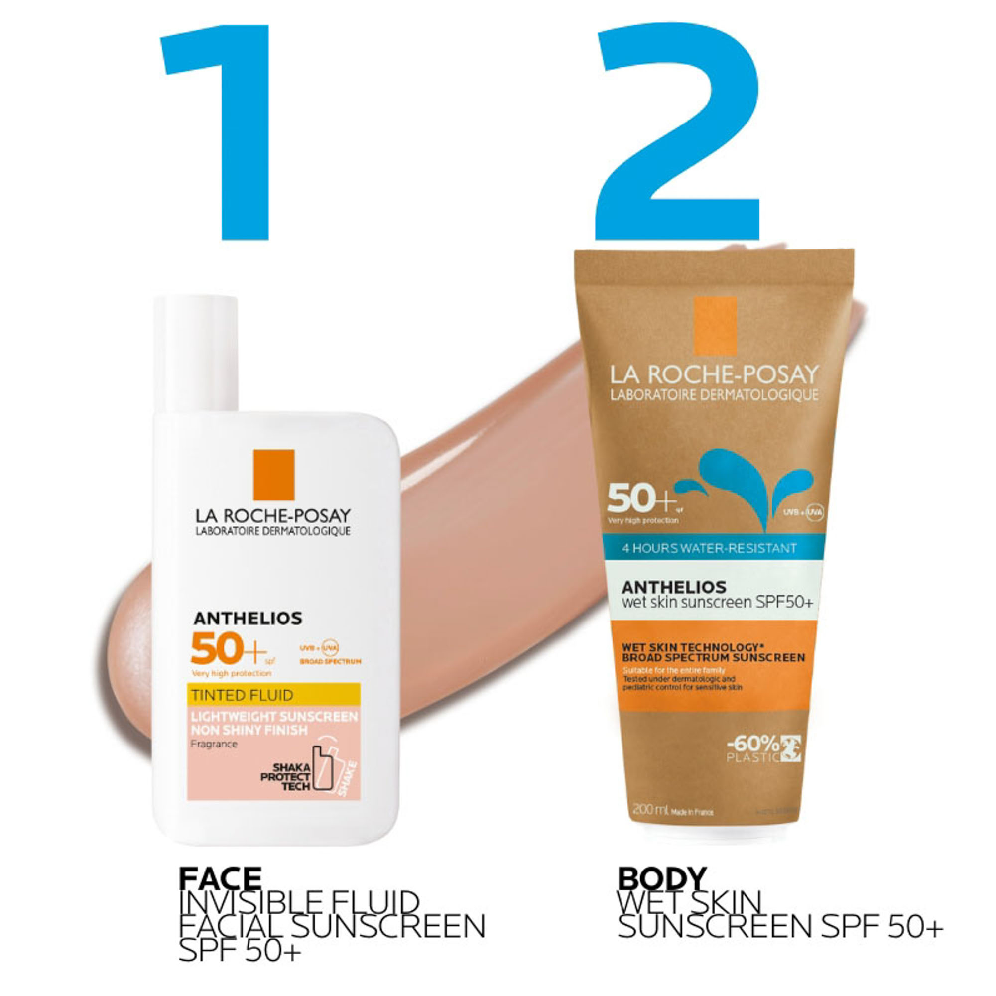 La Roche-Posay Anthelios Tinted Fluid SPF50+ - 50ml - Image 6