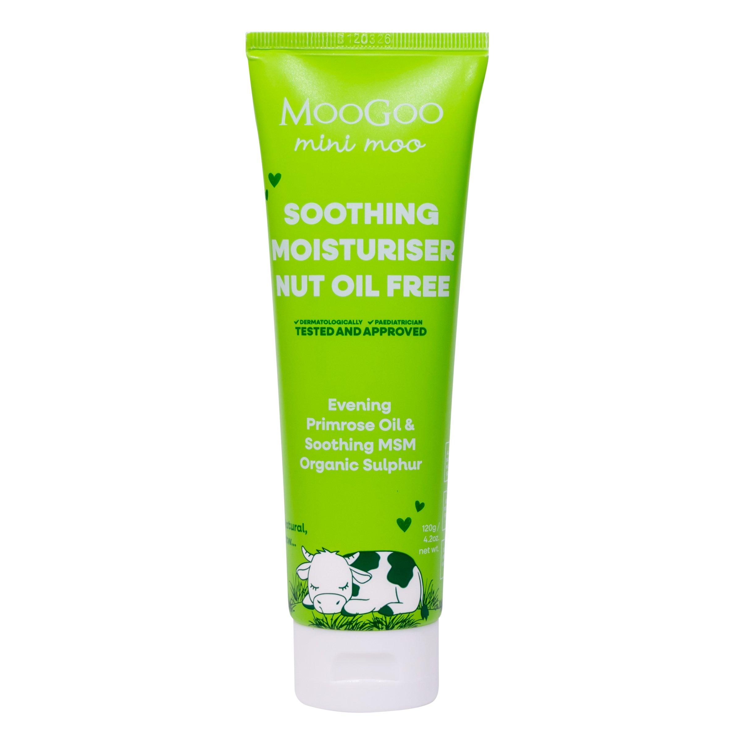 MooGoo Soothing Moisturiser Nut Oil Free 120g
