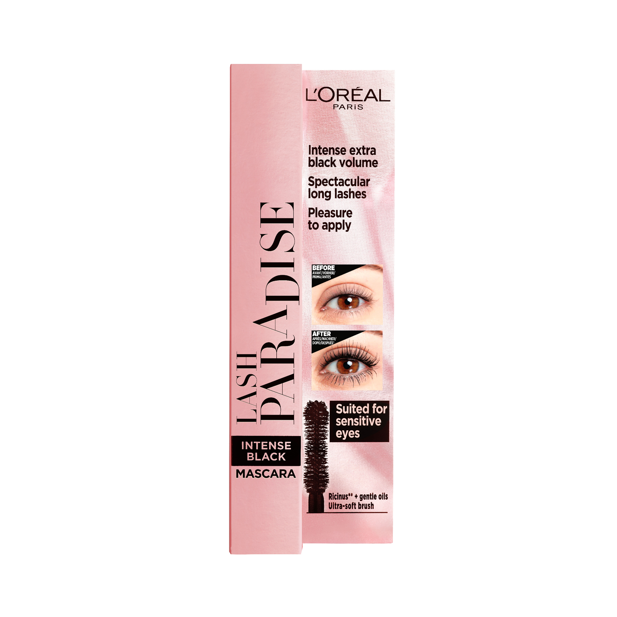 L'Oreal Paris Paradise Mascara Intense Black 1 each - Image 3