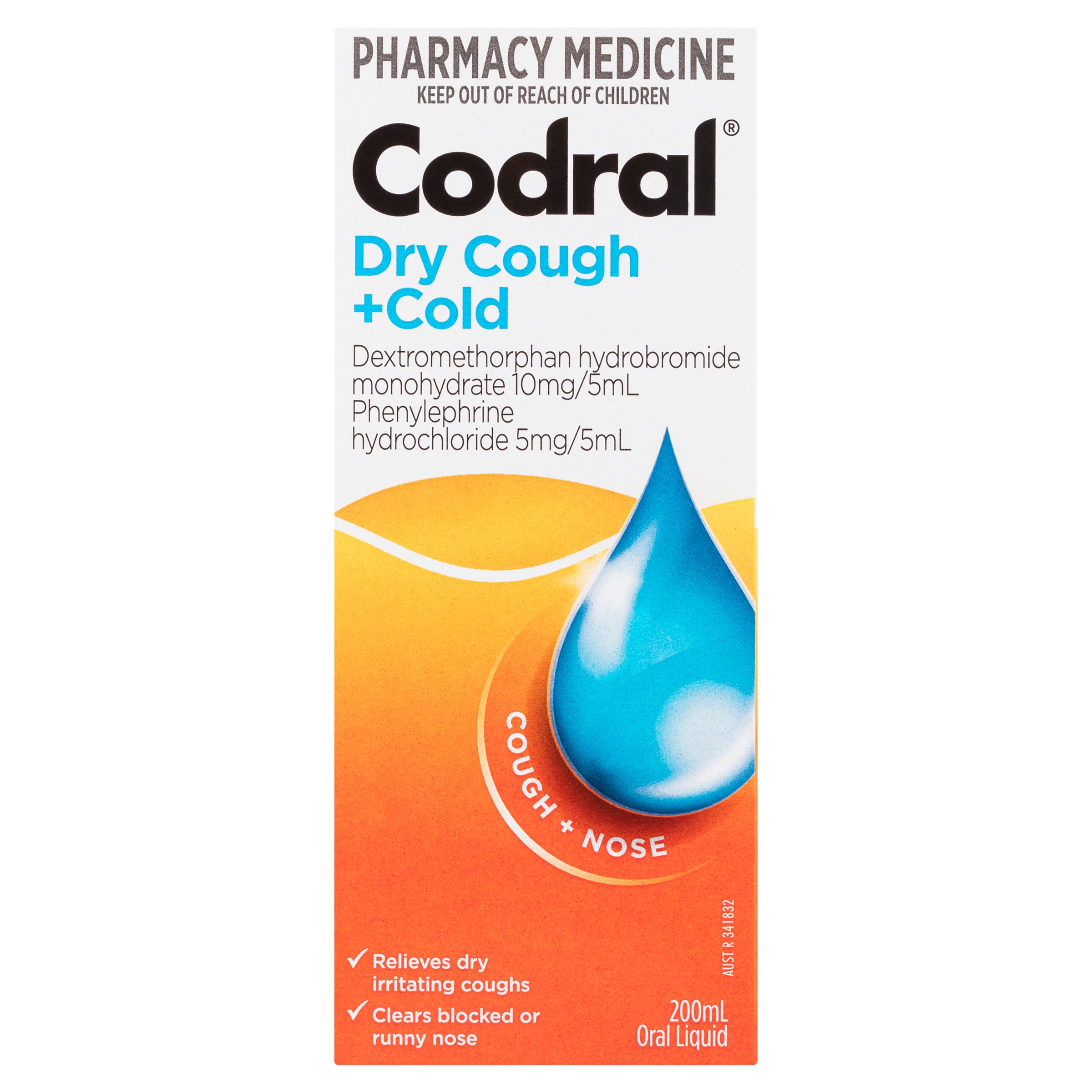 Codral Dry Cough & Cold 200ml - Image 1