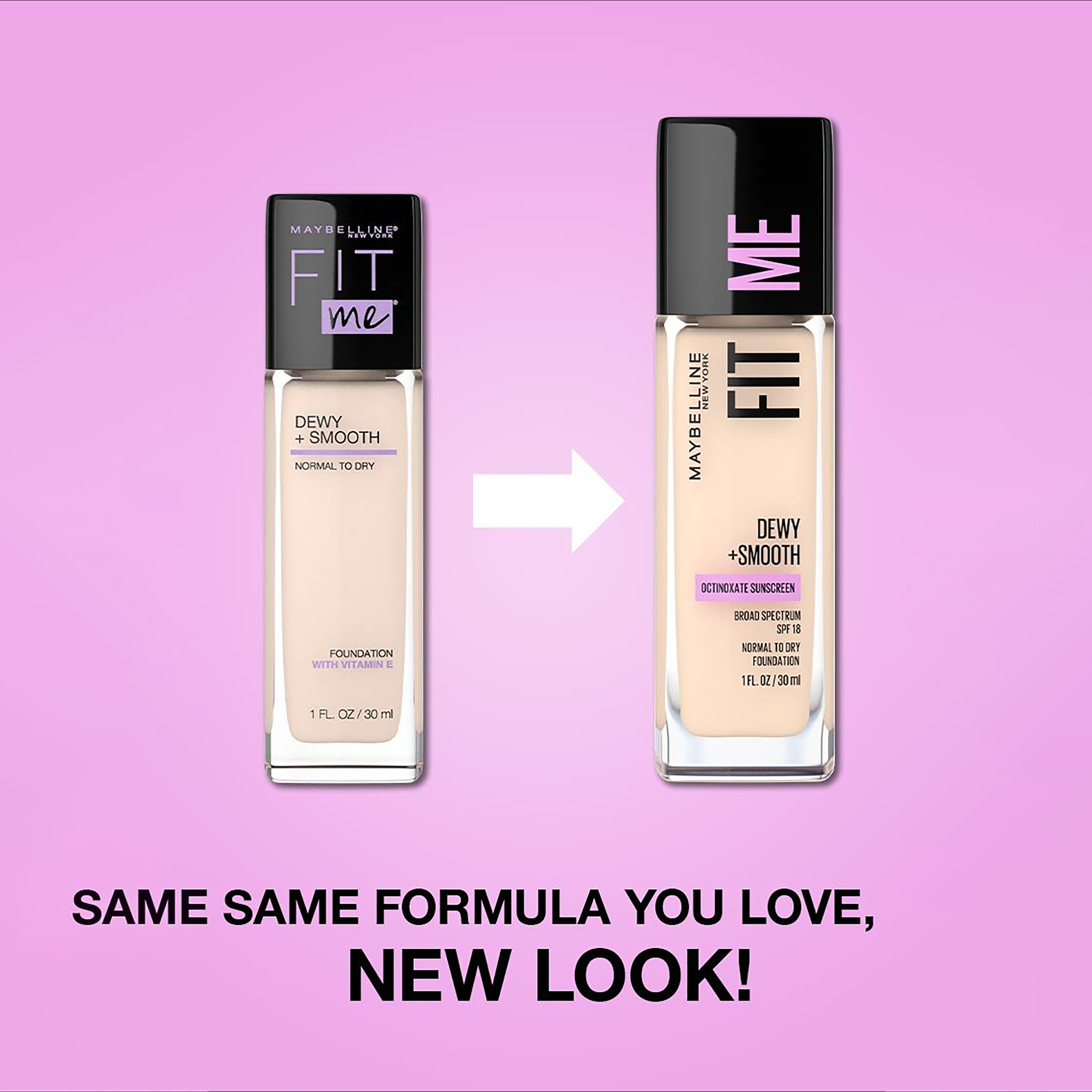 Maybelline Fit Me Dewy & Smooth Foundation 110 Porcelain 1 each - Image 6