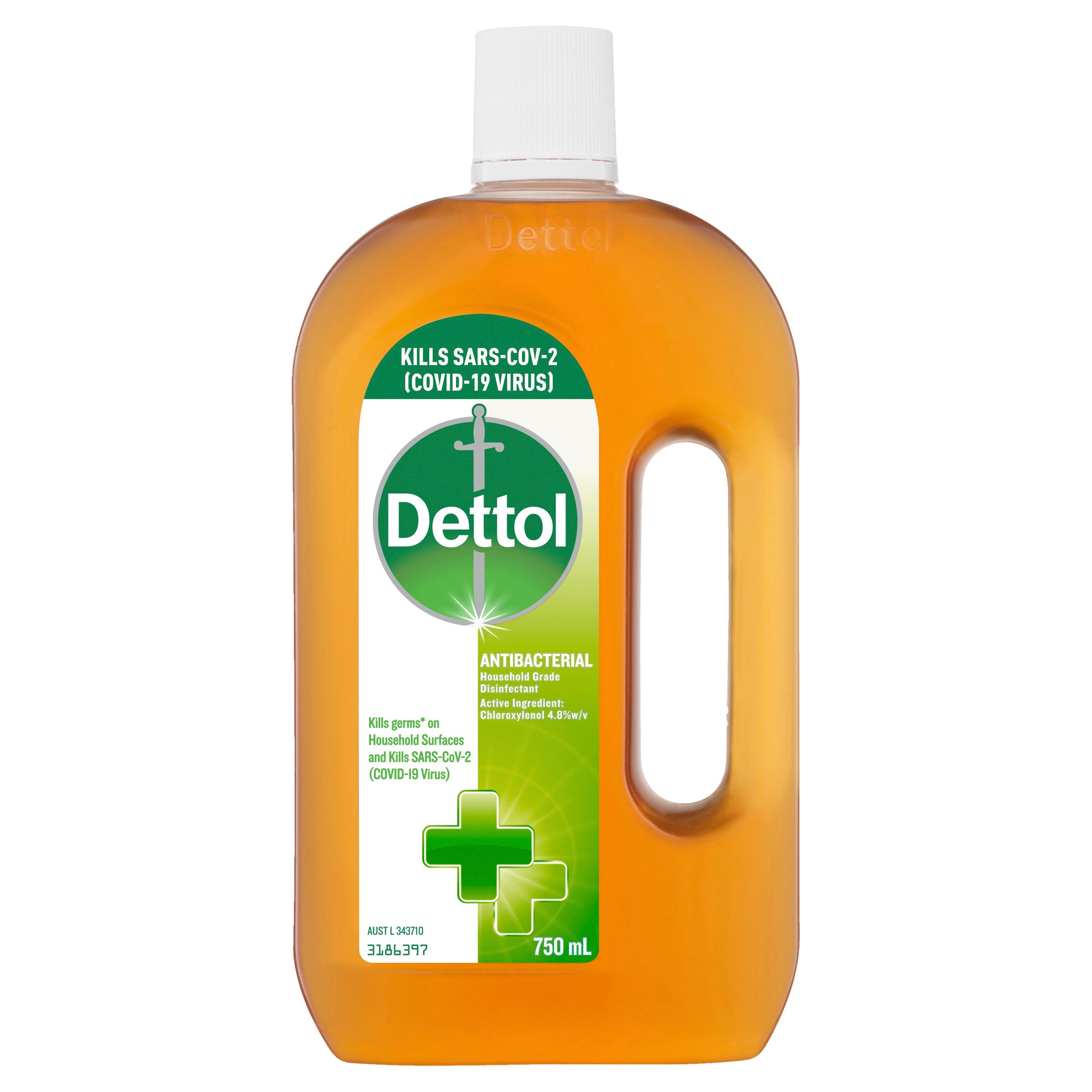 Dettol Antiseptic Antibacterial Disinfectant Liquid 750ml - Image 1