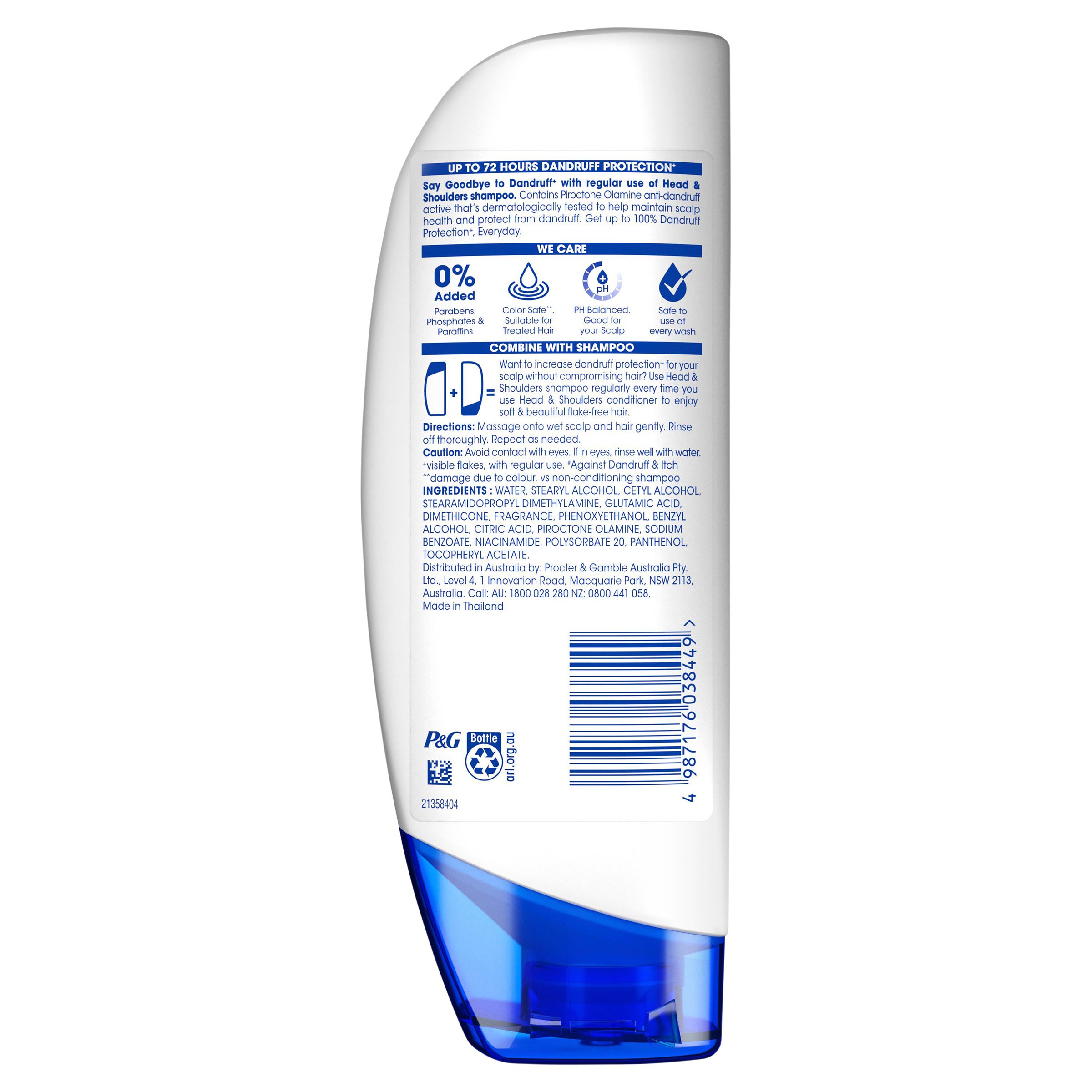 Head & Shoulders Clean & Balanced Conditioner 400ml - Image 2
