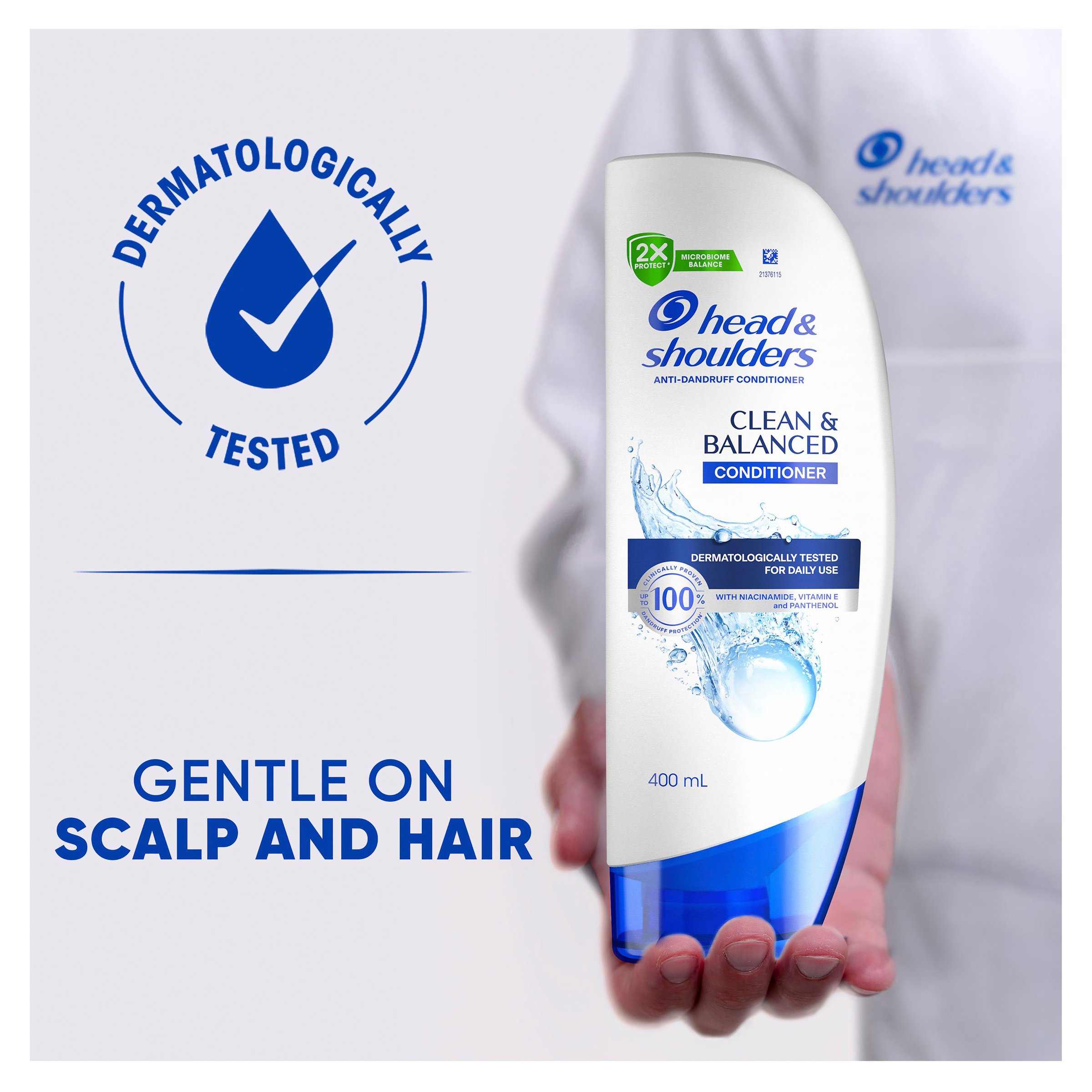 Head & Shoulders Clean & Balanced Conditioner 400ml - Image 4