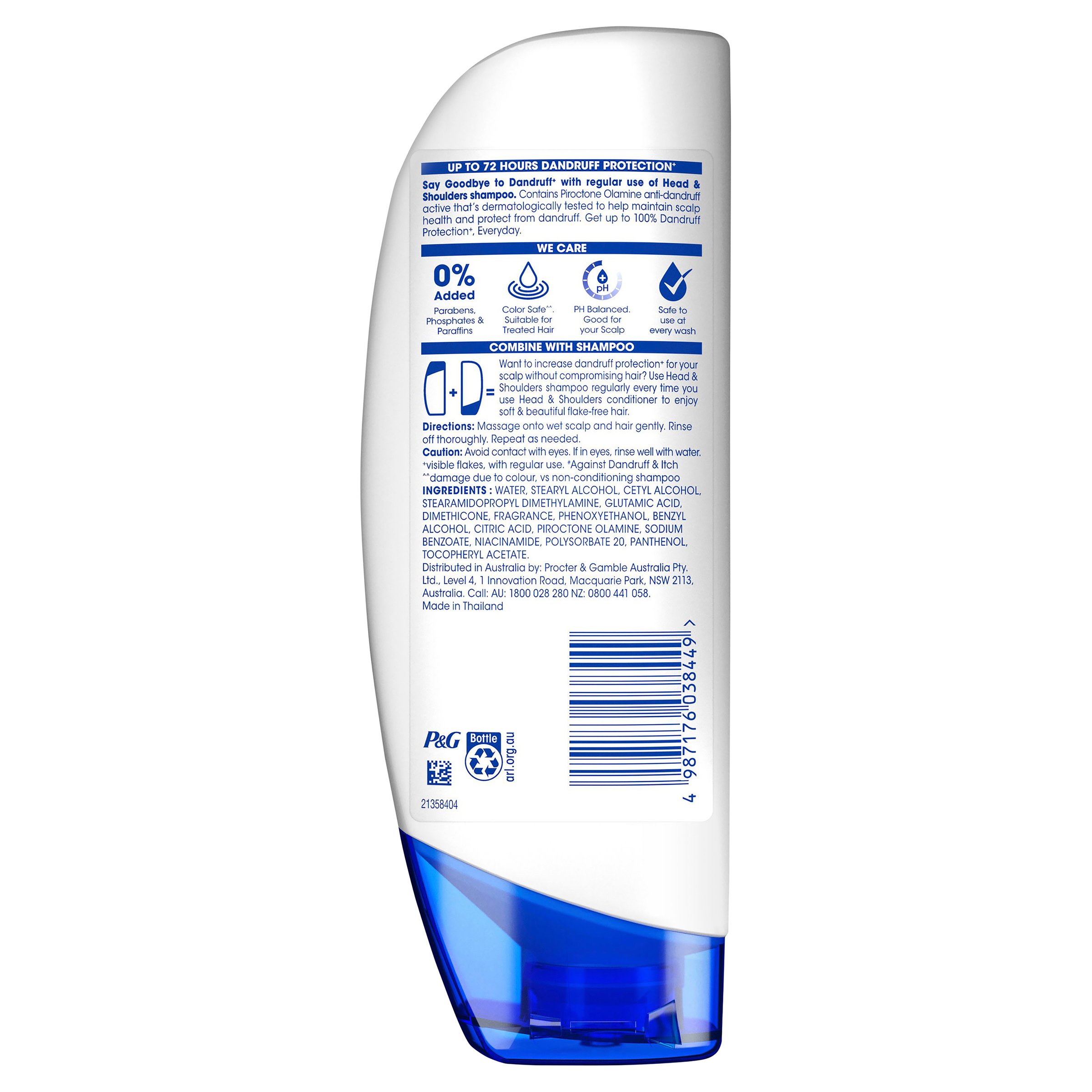 Head & Shoulders Clean & Balanced Conditioner 400ml - Image 3