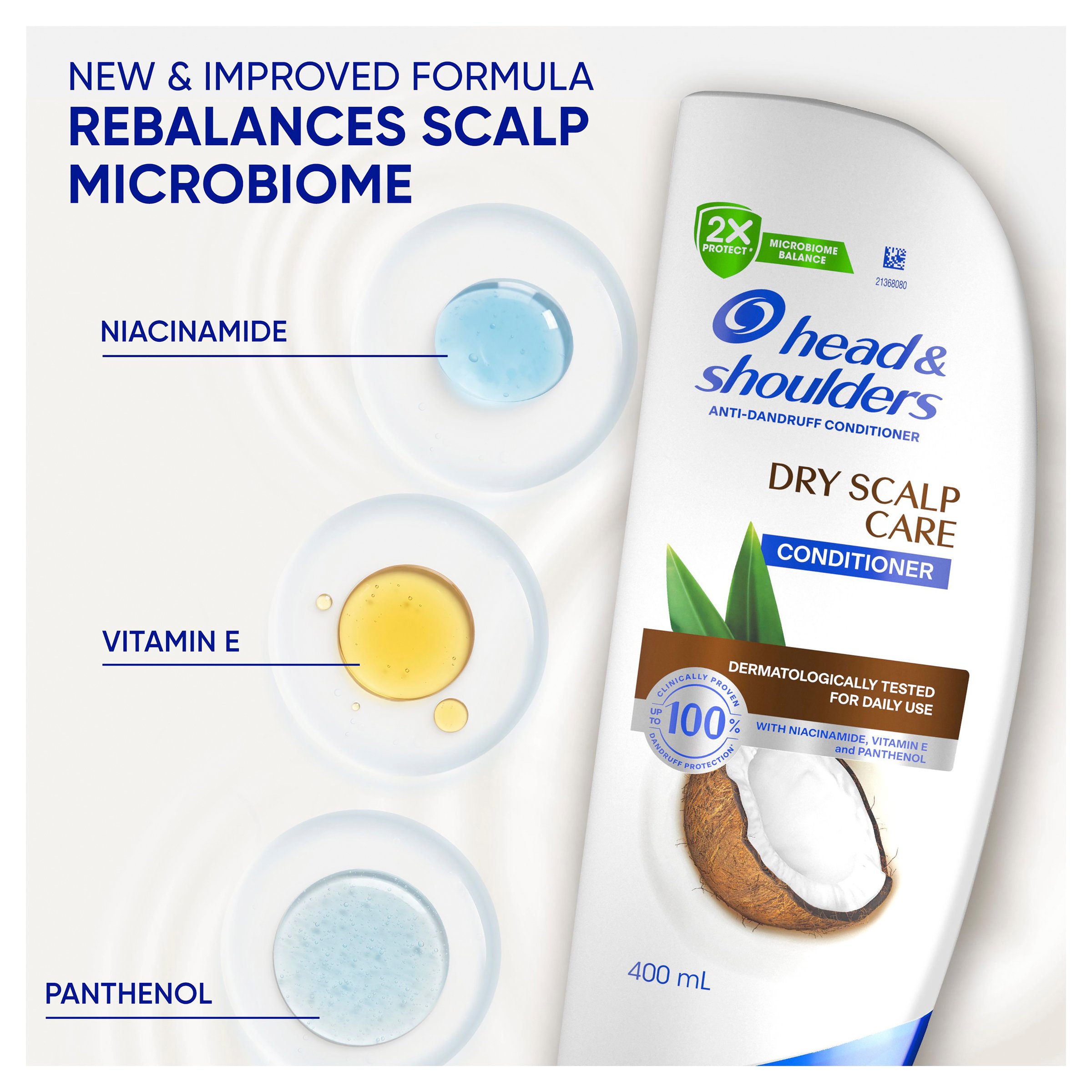 Head & Shoulders Dry Scalp Conditioner 400ml - Image 7