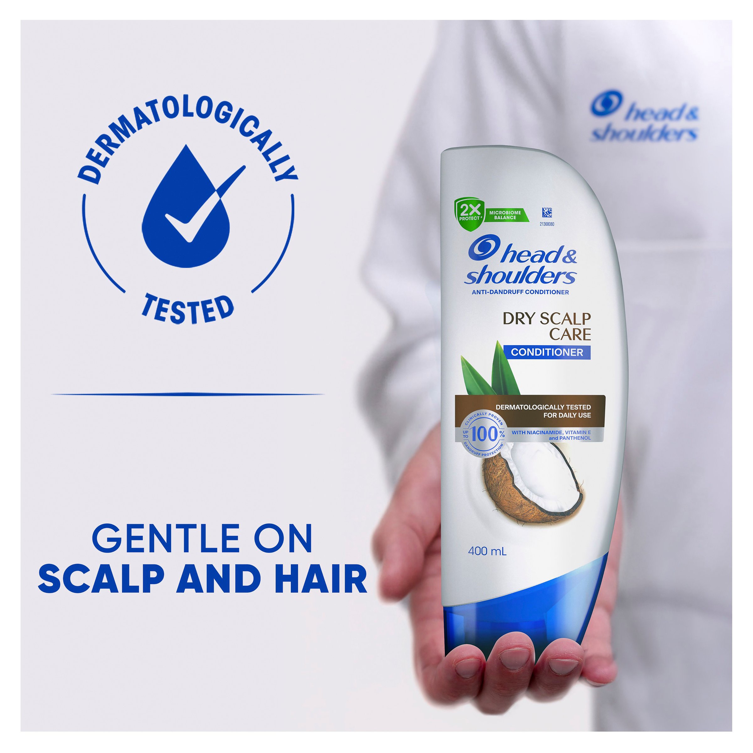 Head & Shoulders Dry Scalp Conditioner 400ml - Image 3
