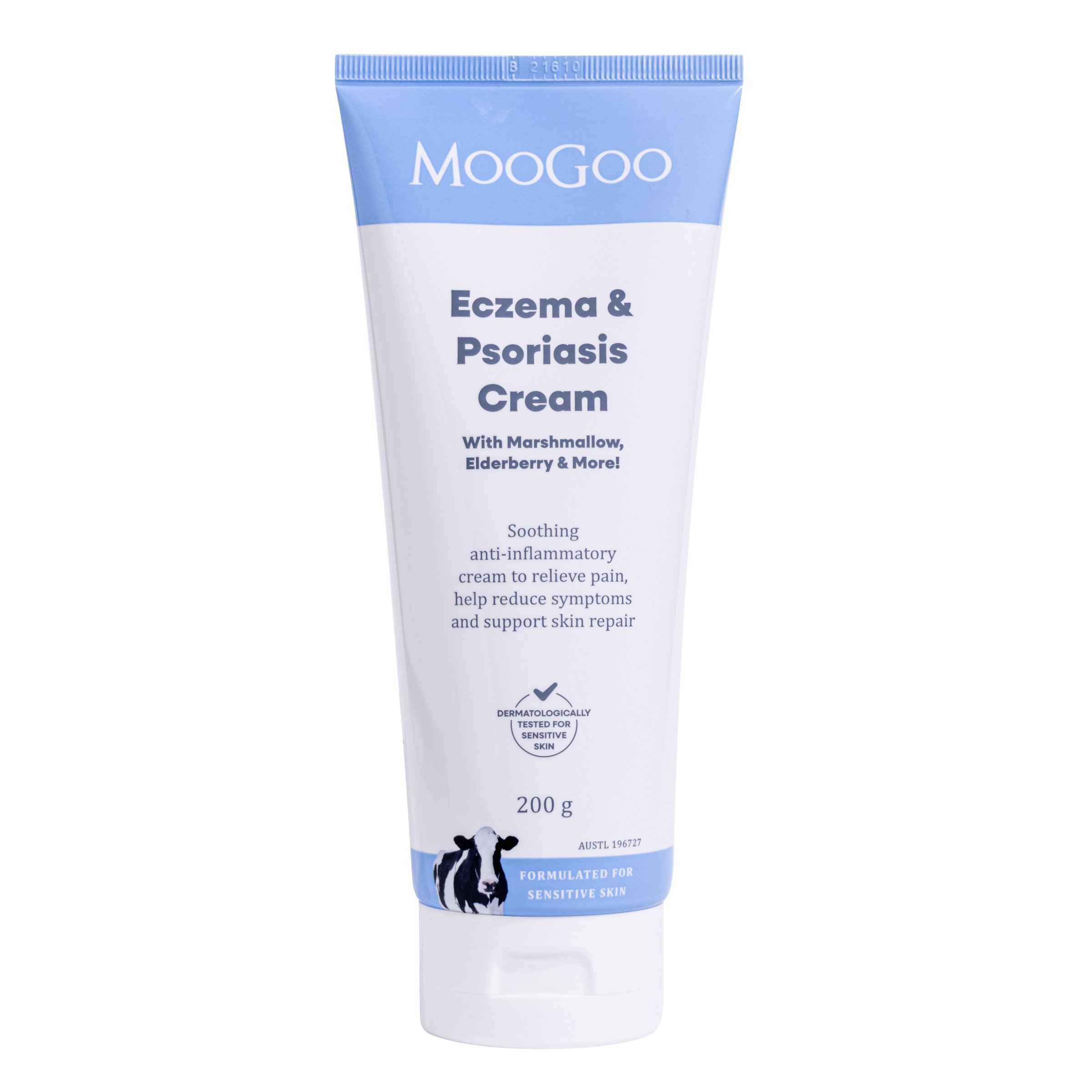 MooGoo Eczema & Psoriasis Cream With Marshmallow 200g - Image 2