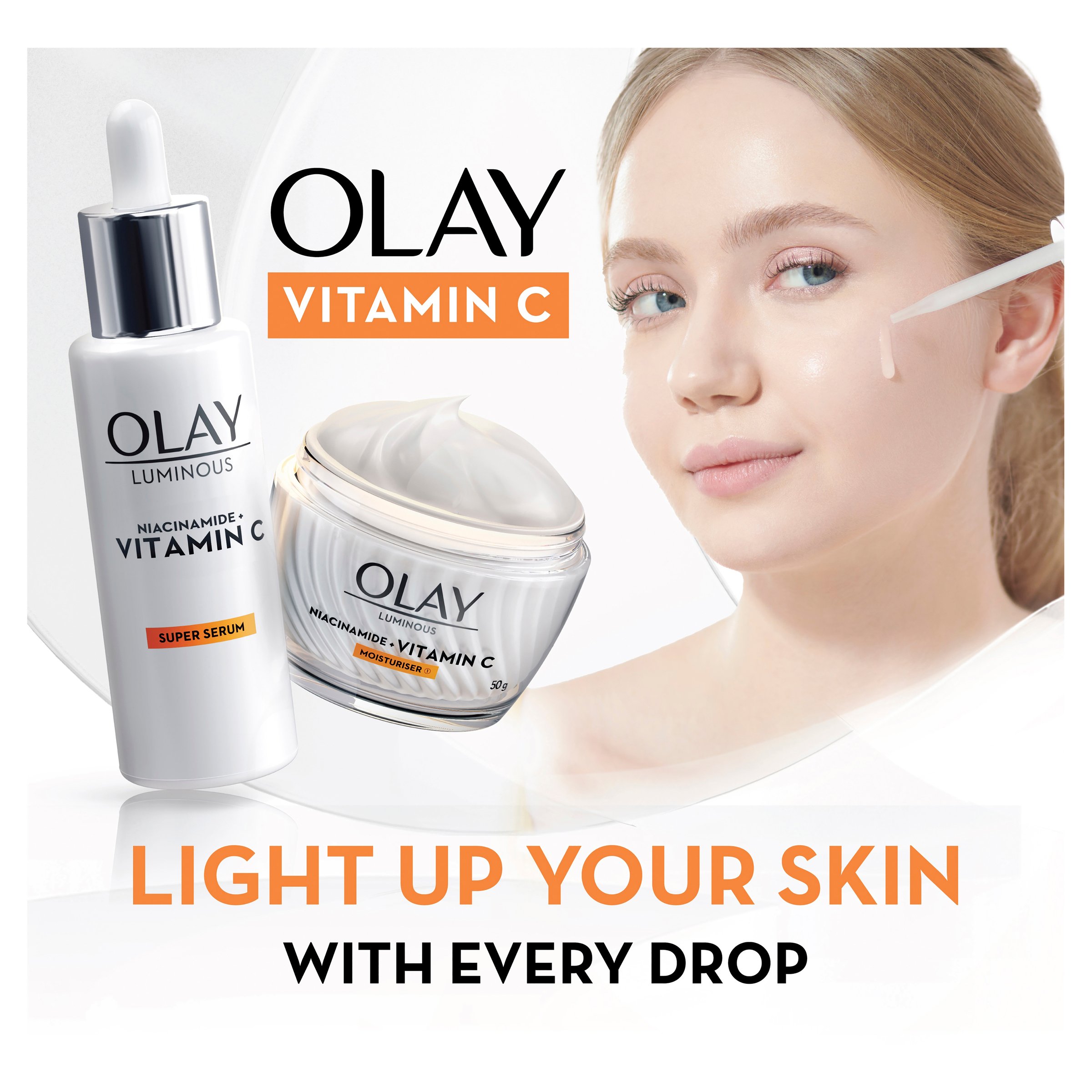 Olay Luminous Niacinamide + Vitamin C Super Serum 30ml - Image 13