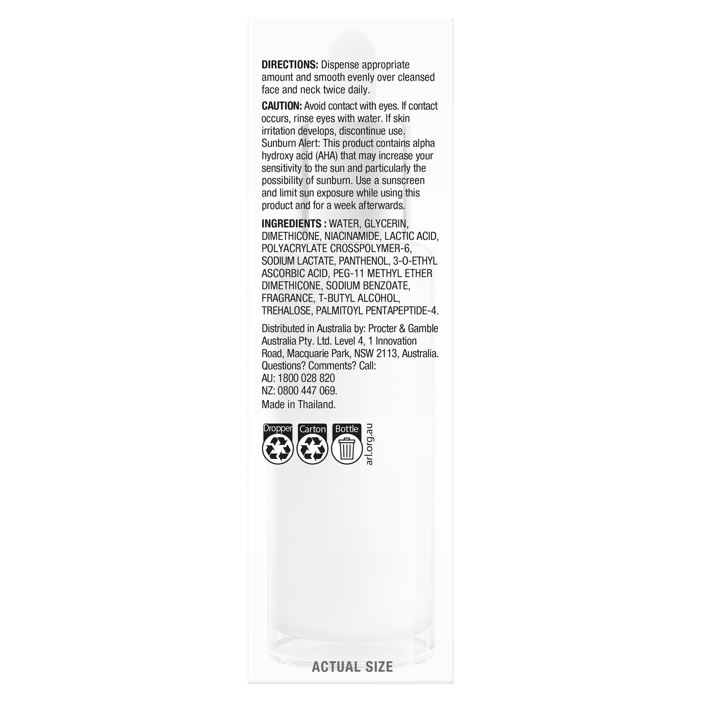 Olay Luminous Niacinamide + Vitamin C Super Serum 30ml - Image 3