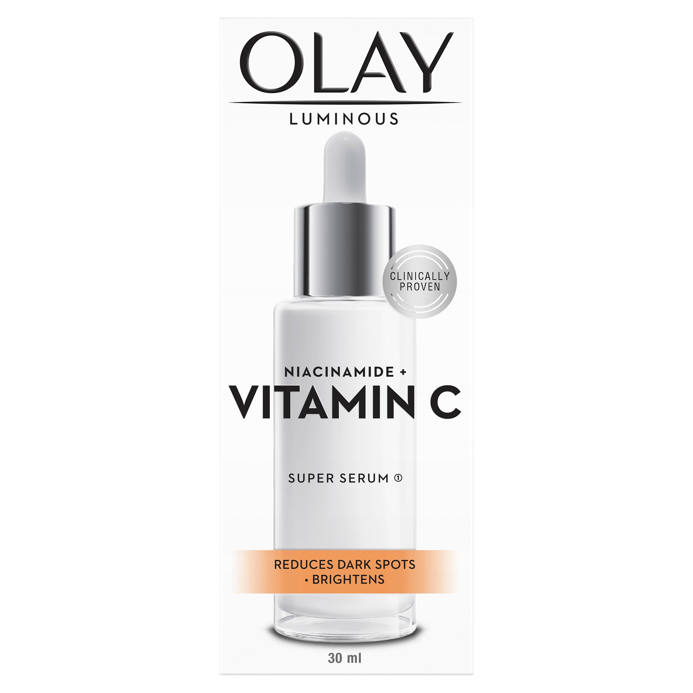 Olay Luminous Niacinamide + Vitamin C Super Serum 30ml - Image 1