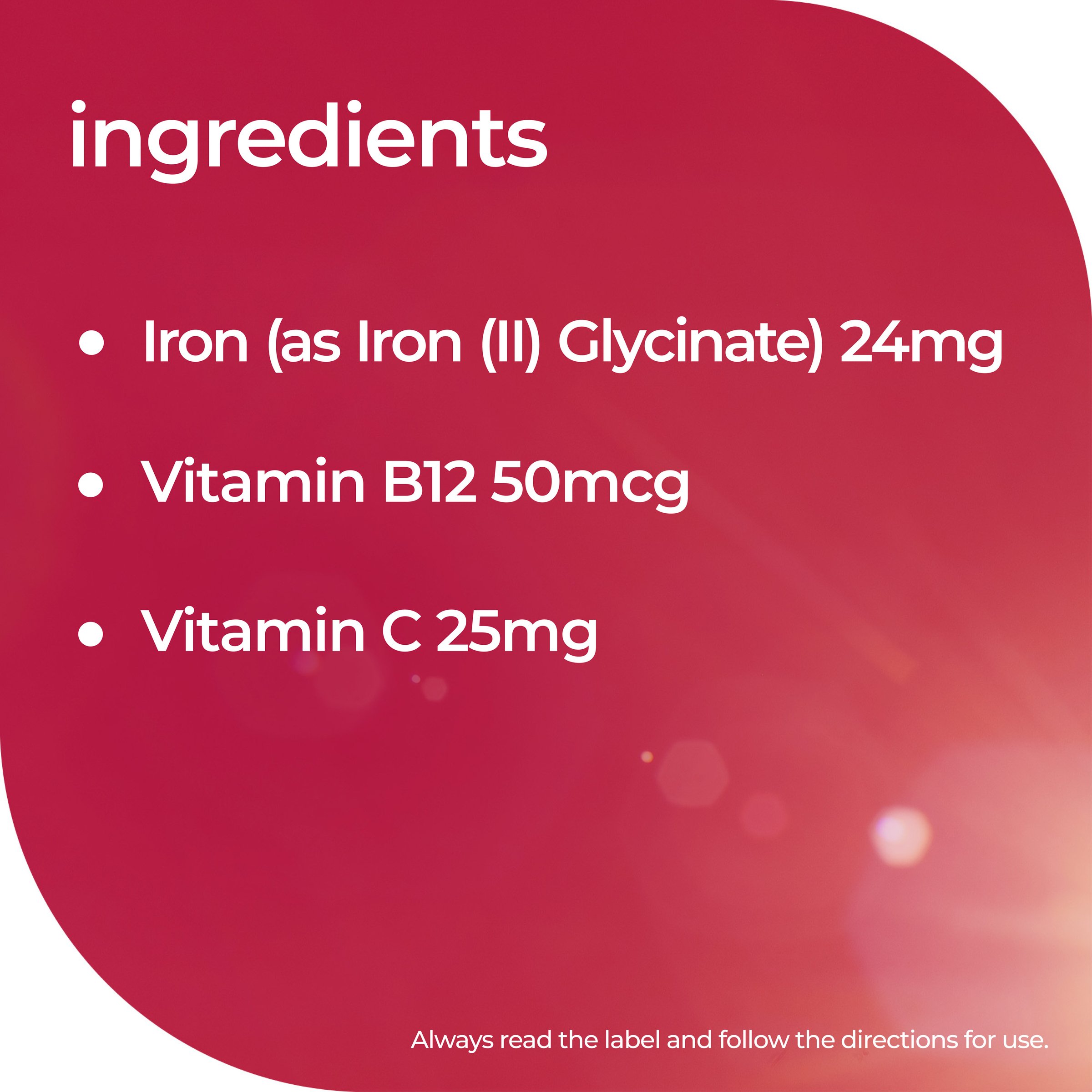 Nature's Way High Strength Iron 30 tablets - Image 6