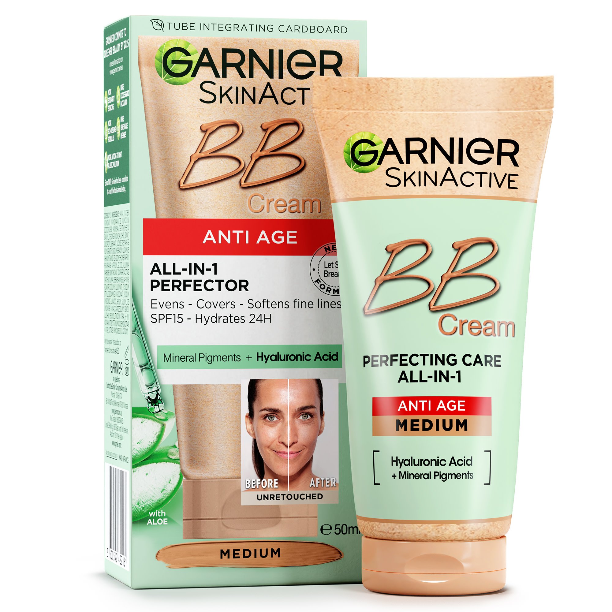 Garnier BB Cream Anti-Age Medium 50ml - Image 2