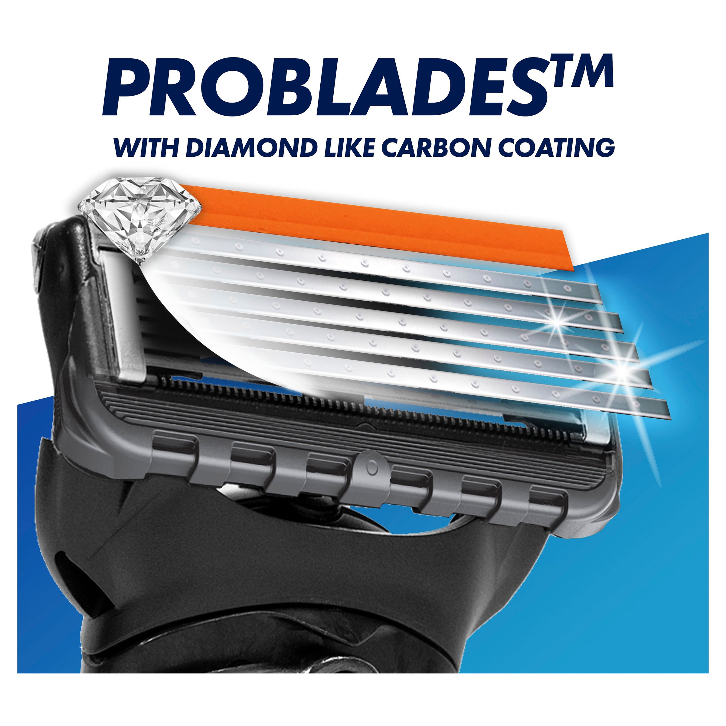 Gillette Fusion Proglide Razor Handle + Blade Refill 2 pack - Image 9