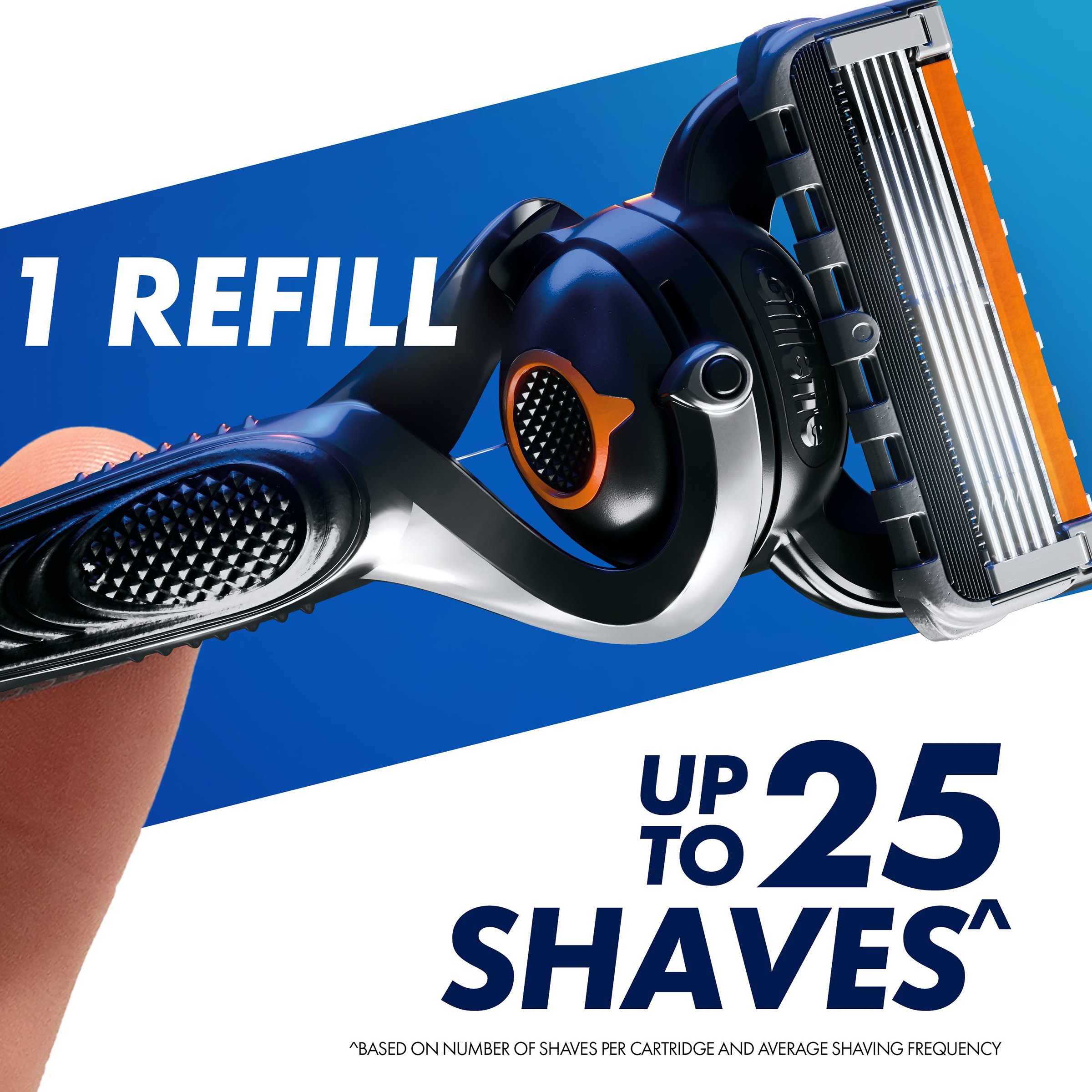 Gillette Fusion Proglide Manual Razor Blades 4 pack - Image 3