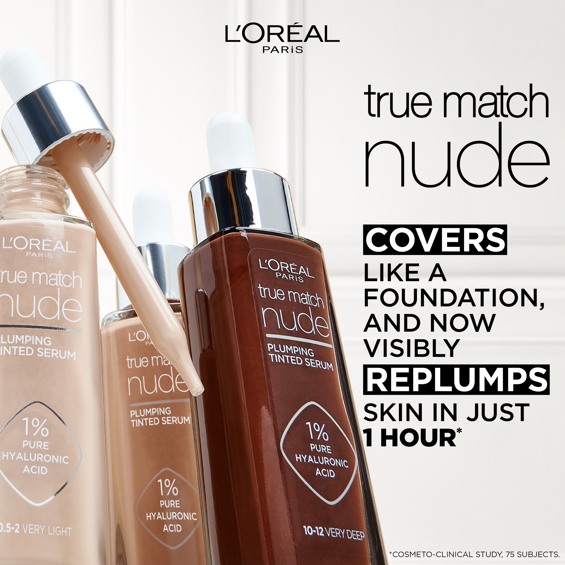 L'Oreal Paris True Match Tinted Serum 0.5-2 Very Light 1 each - Image 3