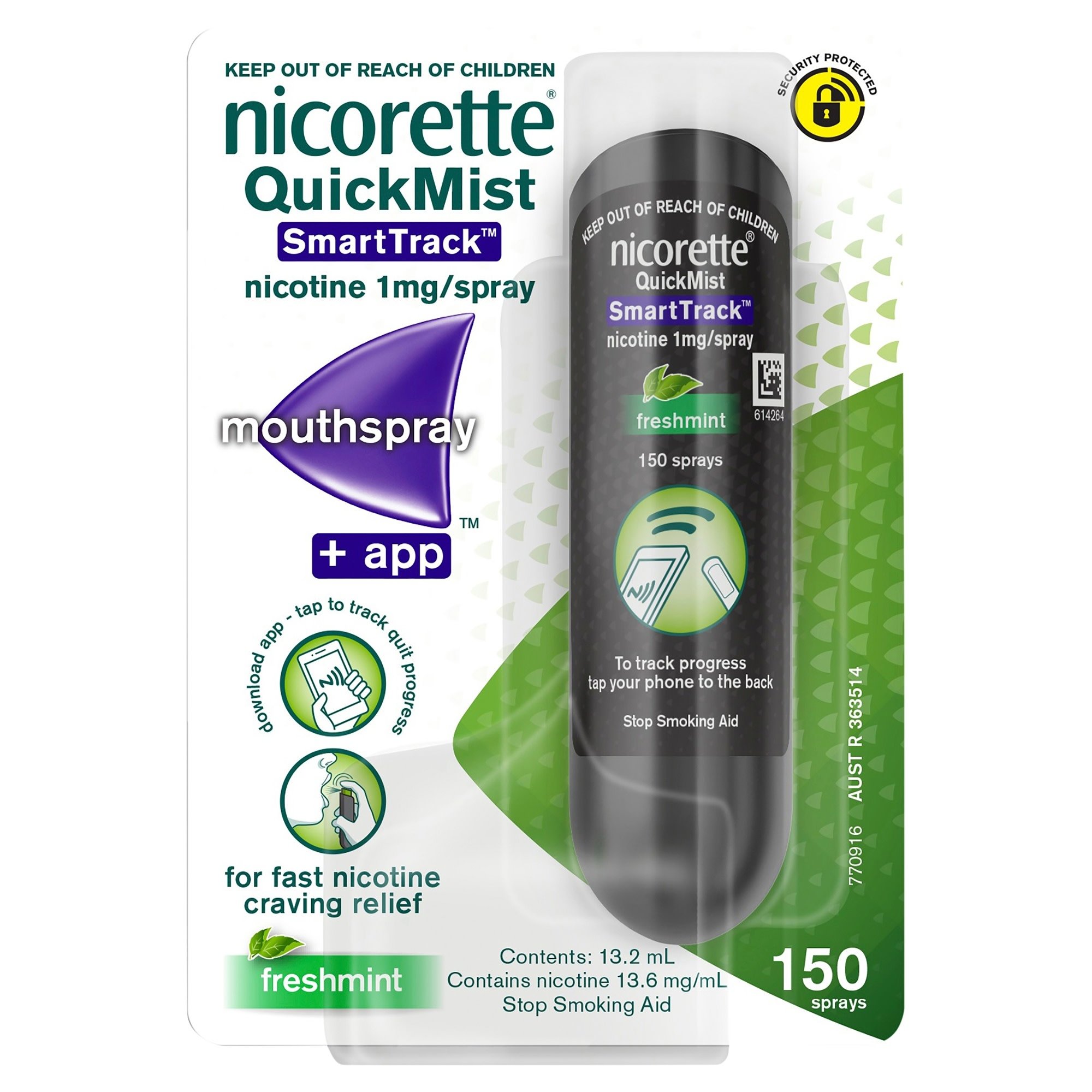 Nicorette Quick Mist Smart Track Single 1 pack - Image 1