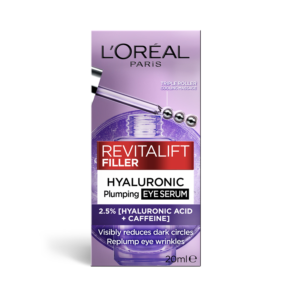 L'Oreal Paris Revitalift Filler Eye Serum 20ml - Image 2