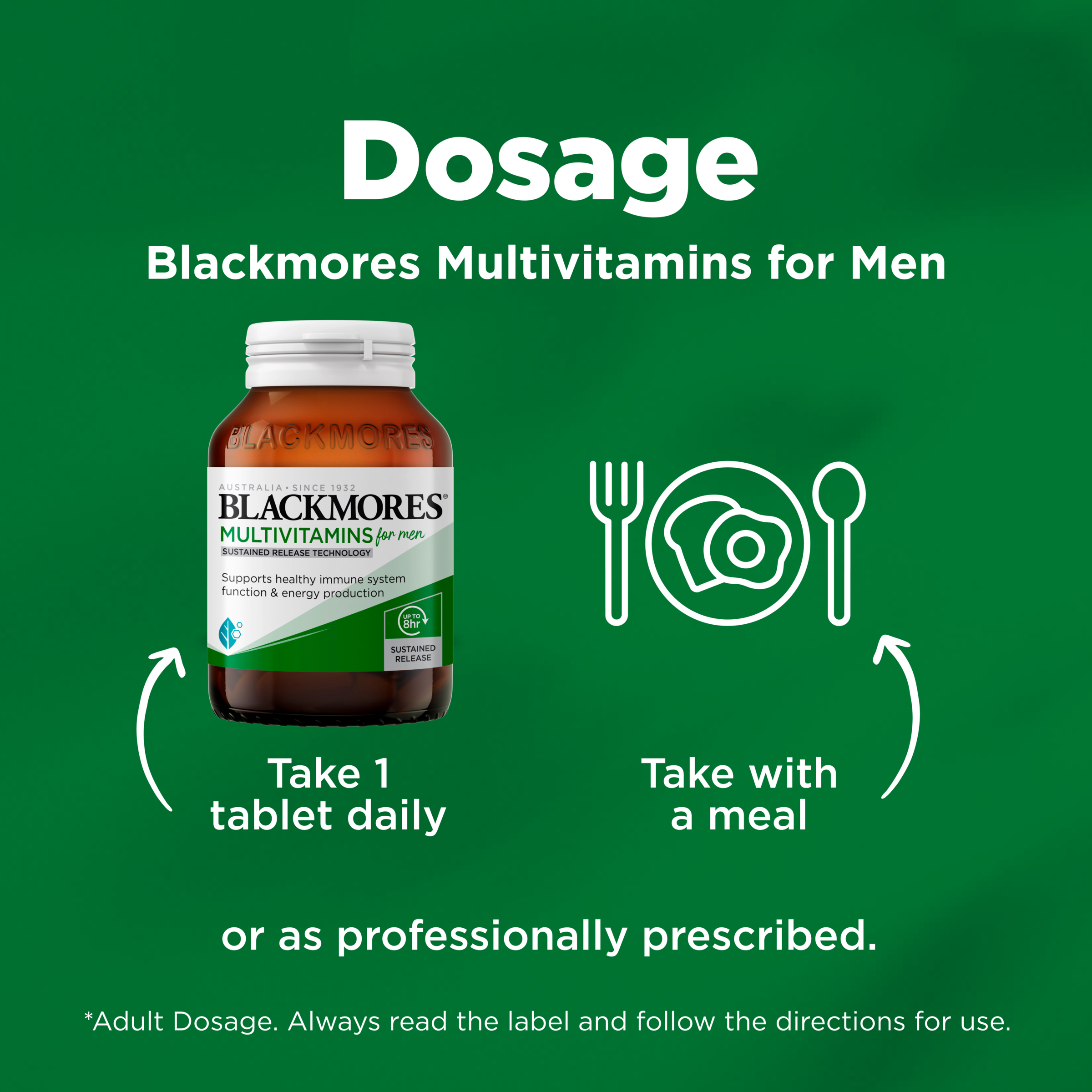Blackmores Sustained Release Multivitamins For Men 90 tablets - Image 6