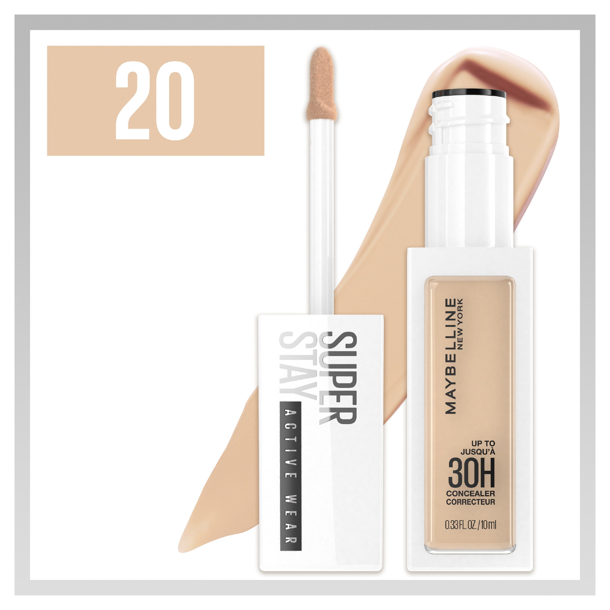 Maybelline Superstay 30 Hour Concealer 20 Sand 1 each - Image 3