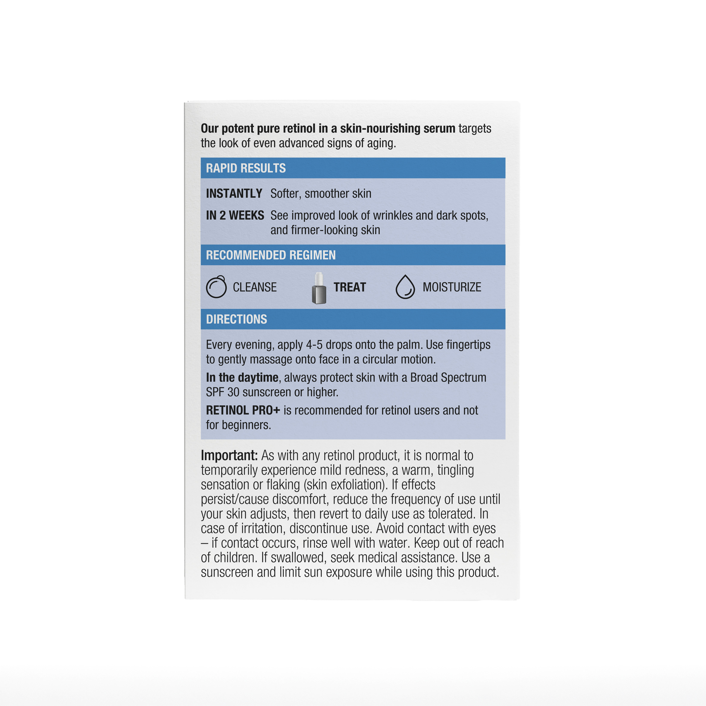 Neutrogena Rapid Repair Pro + 0.5% Serum 30ml - Image 2