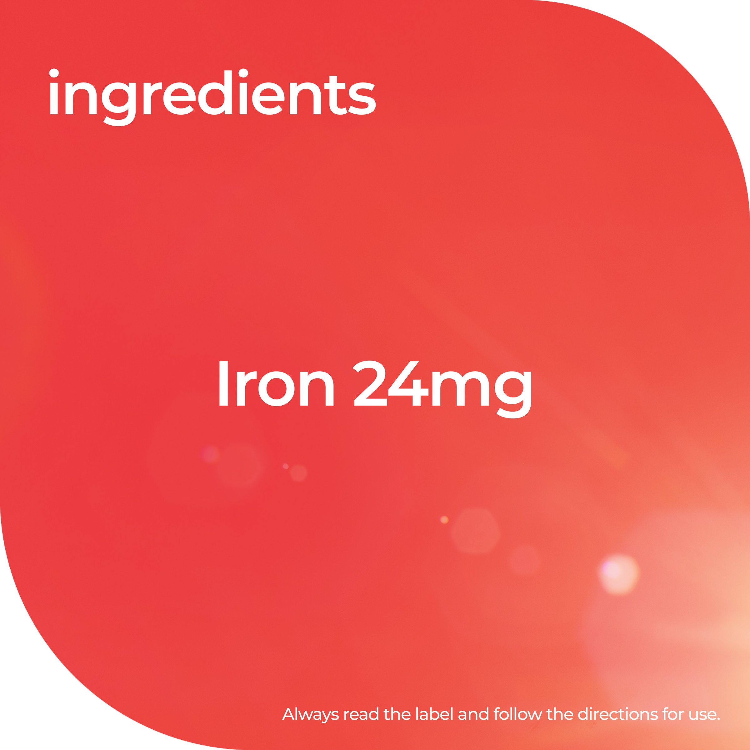 Nature's Way High Strength Adult Vita Gummies Iron 24mg - 30 pastilles - Image 7