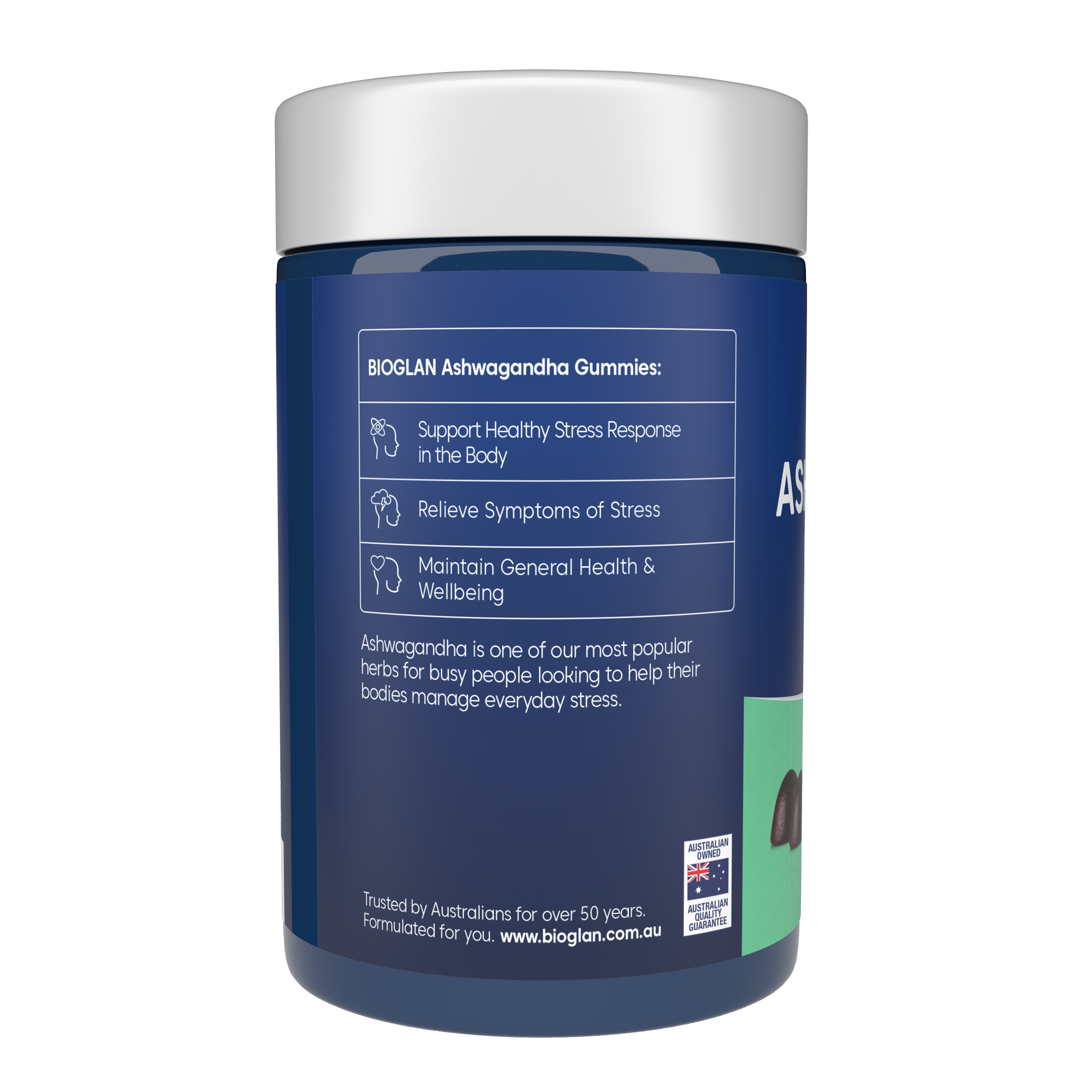Bioglan Ashwagandha 60 gummies - Image 3