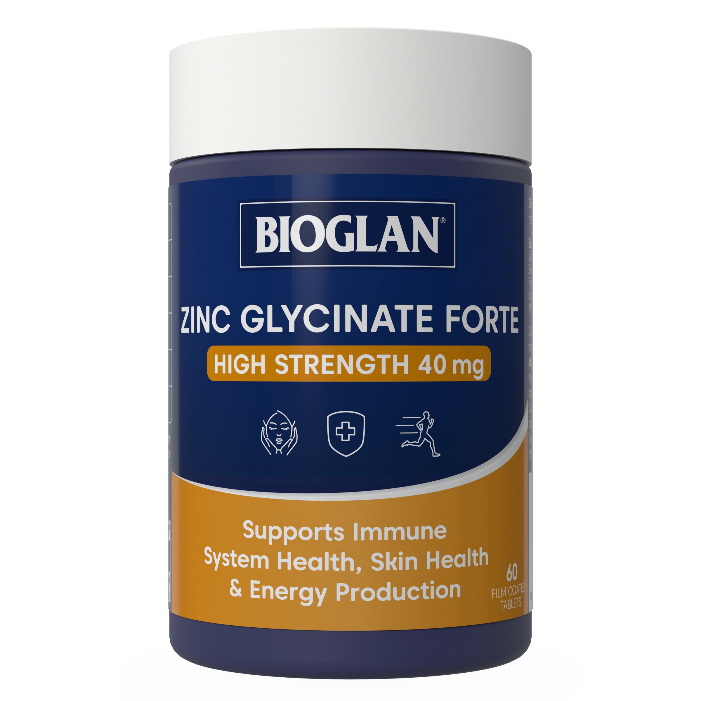 Bioglan Zinc Forte 40mg - 60 tablets - Image 1