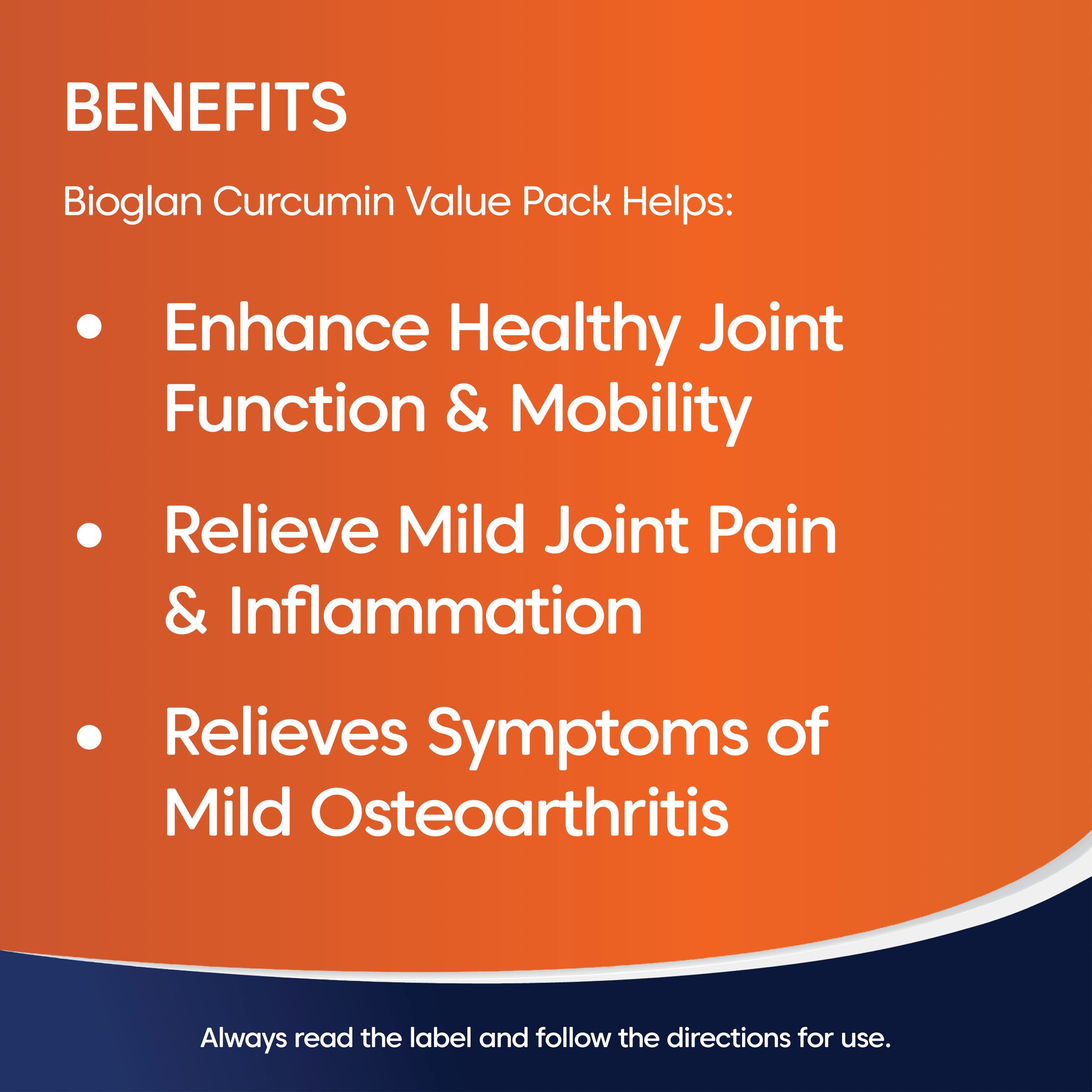 Bioglan Curcumin Turmeric 15,800mg - 90 tablets - Image 5