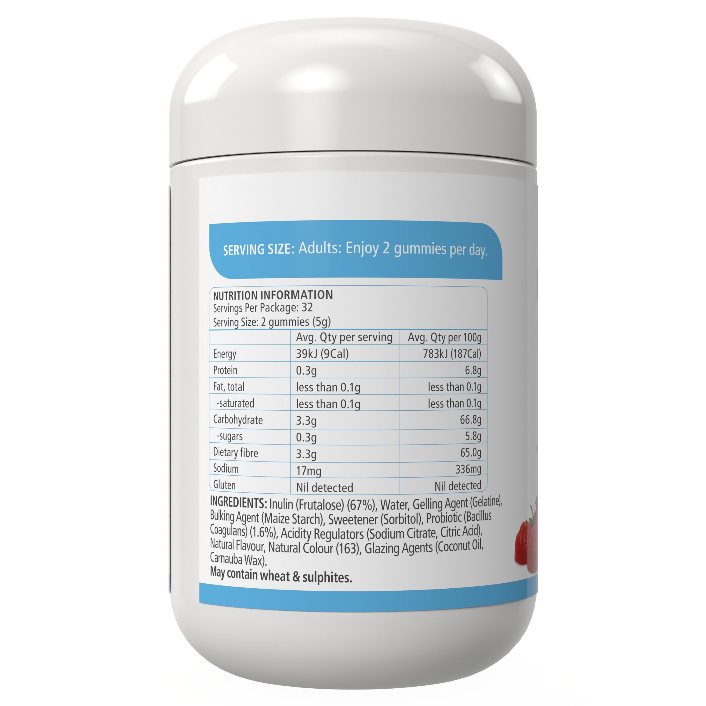 Nature's Way High Strength Adult Vita Gummies Probiotic 65 pastiles - Image 2