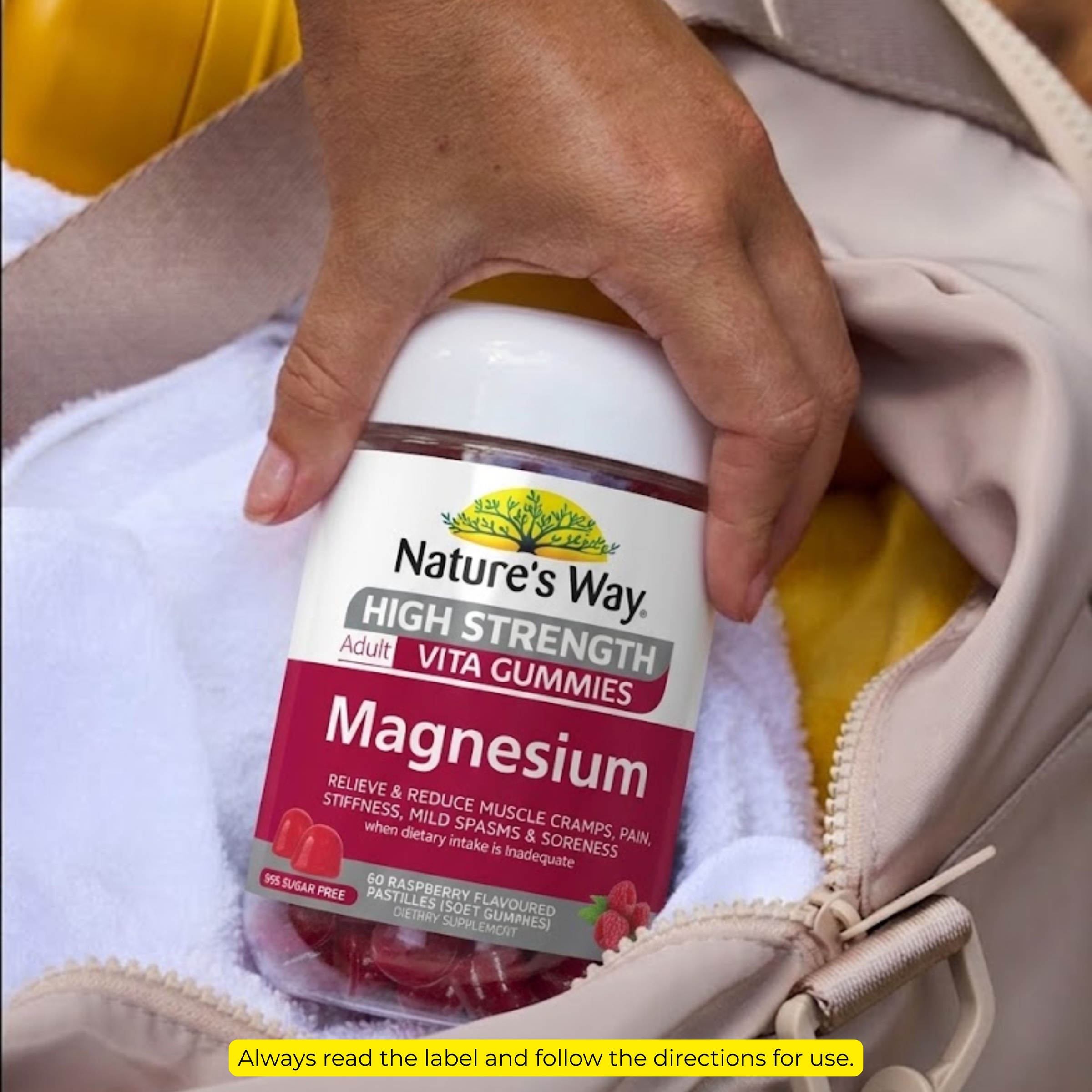 Nature's Way High Strength Advanced Magnesium 60 gummies - Image 5