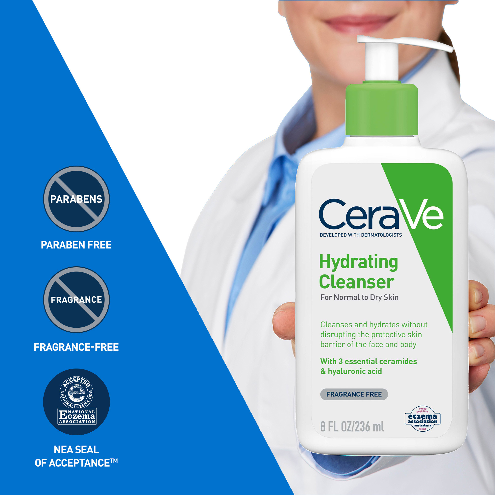 CeraVe Hydrating Cleanser 236ml - Image 7