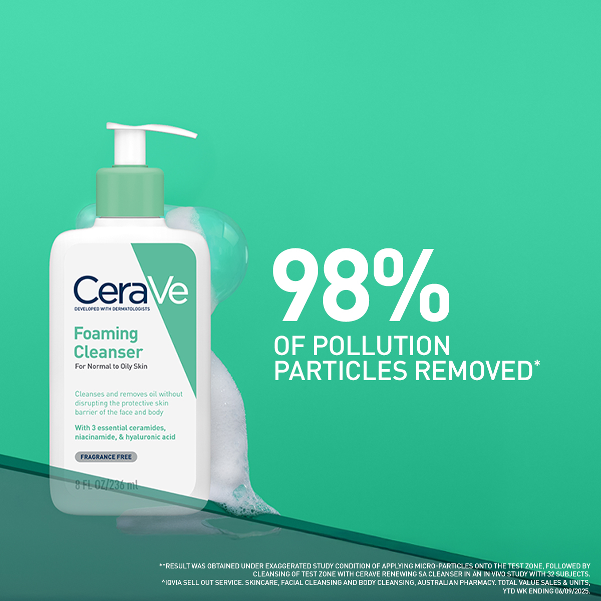 CeraVe Foaming Cleanser 236ml - Image 4