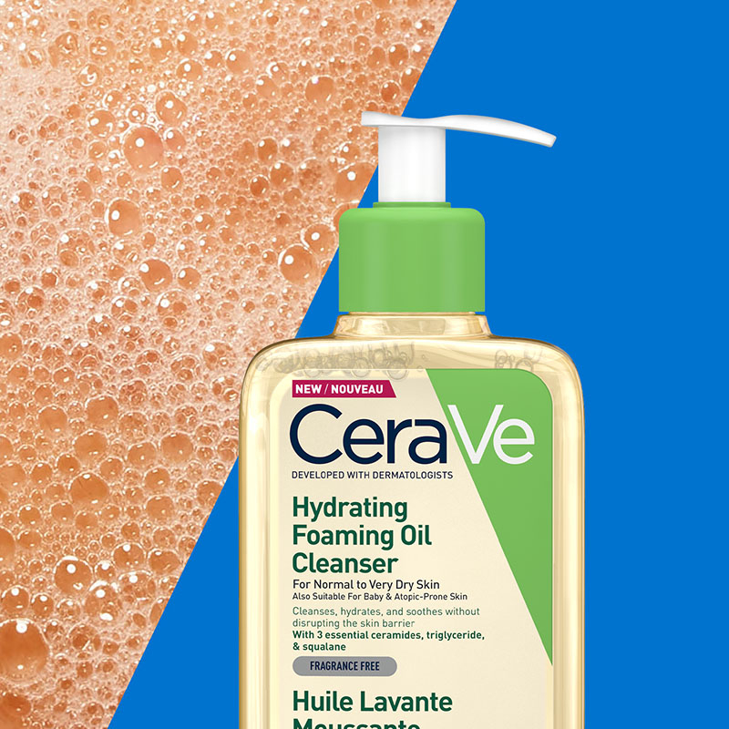 CeraVe Hydrating Foaming Oil Cleanser 236ml - Image 5