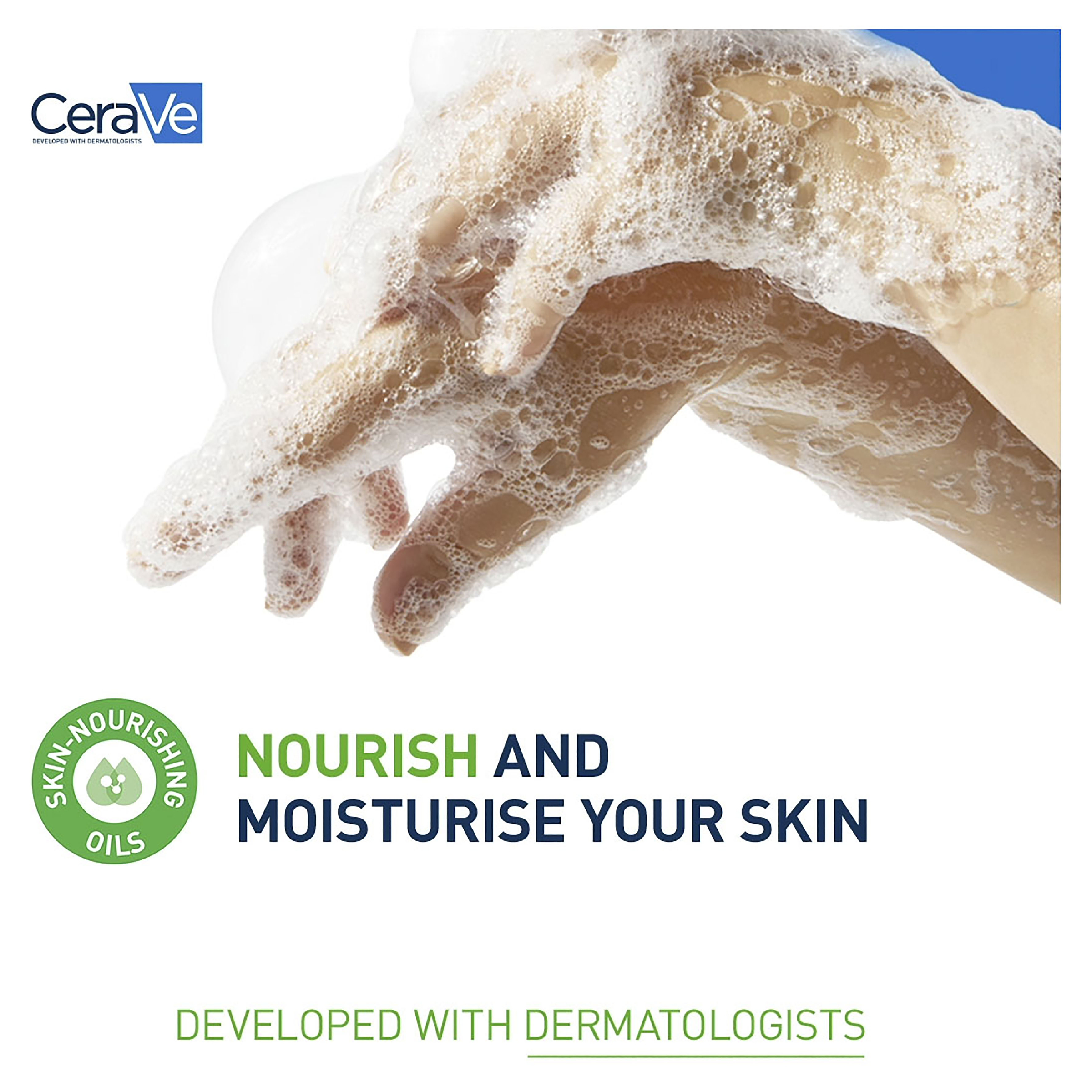 CeraVe Hydrating Foaming Oil Cleanser 473ml - Image 8