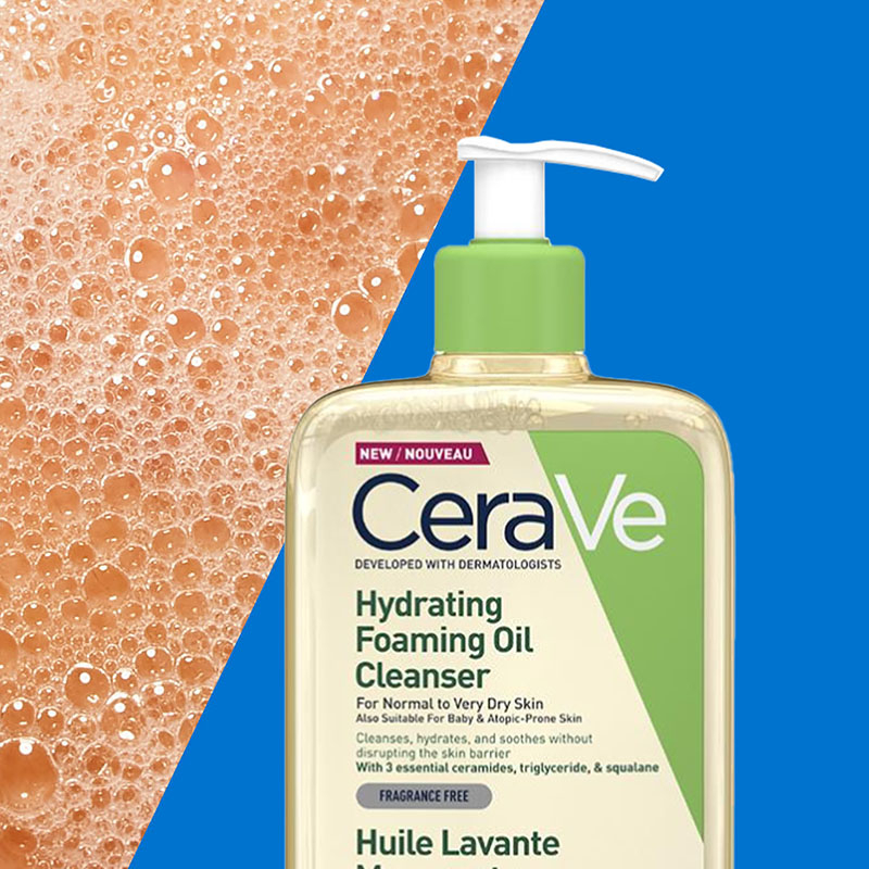 CeraVe Hydrating Foaming Oil Cleanser 473ml - Image 5